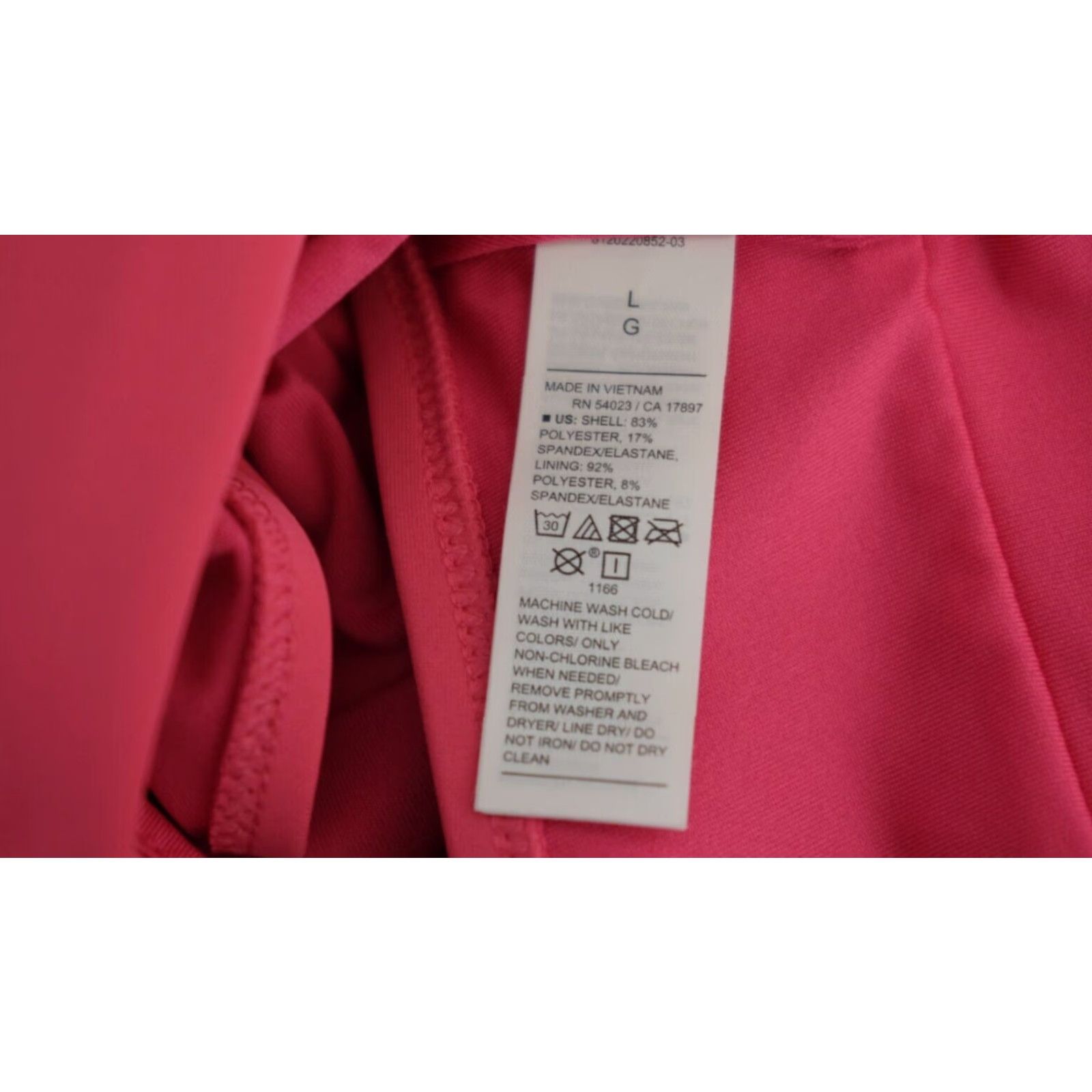 Old Navy Old Navy Women's L Pink High-Rise Bikini Swim Bottoms Nwot! Size 36" / US 14 / IT 50 - 4 Thumbnail