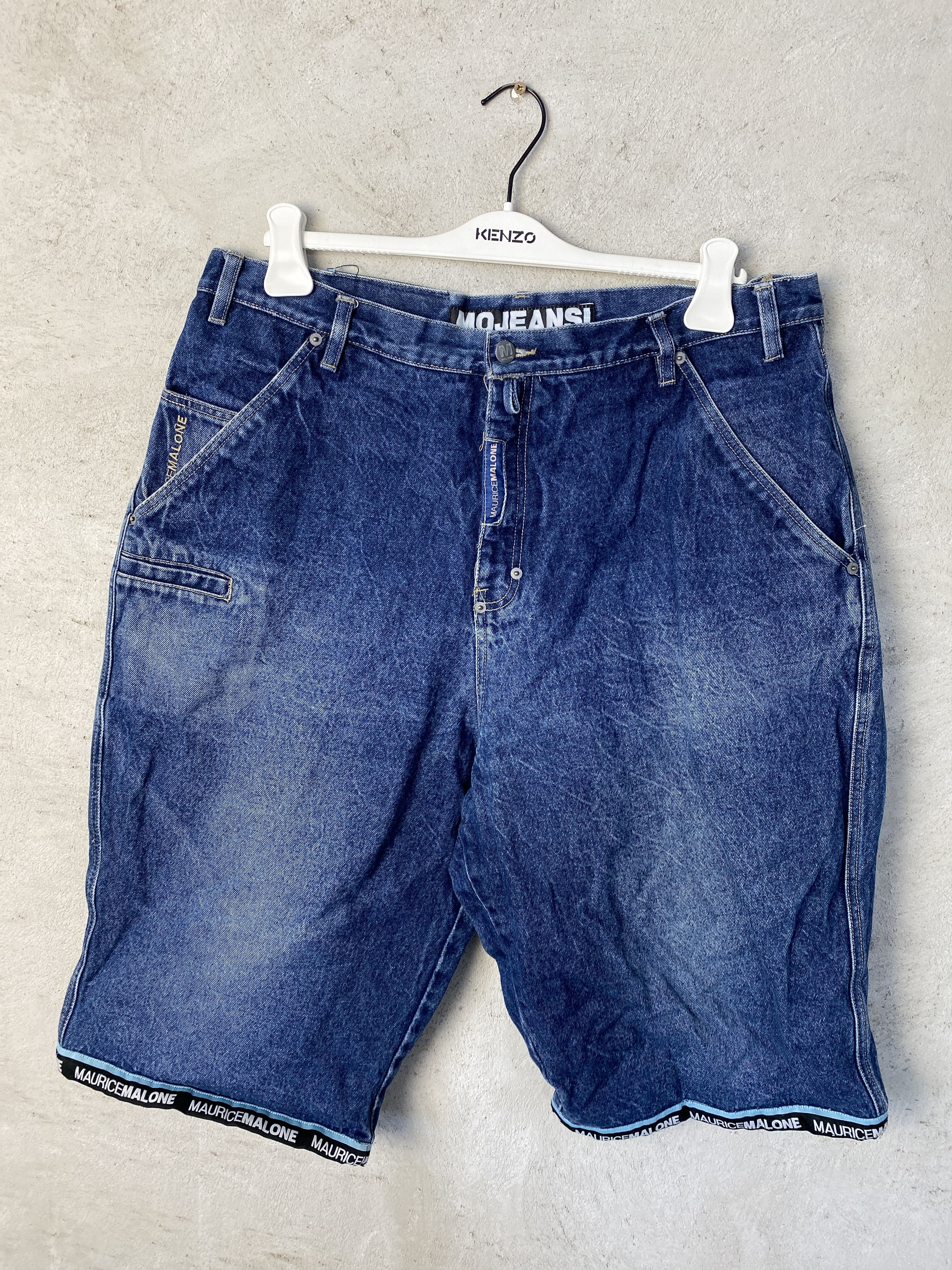 JNCO Mojeans denim jeans baggy jorts shorts y2k 00s Size US 38 / EU 54 - 2 Thumbnail