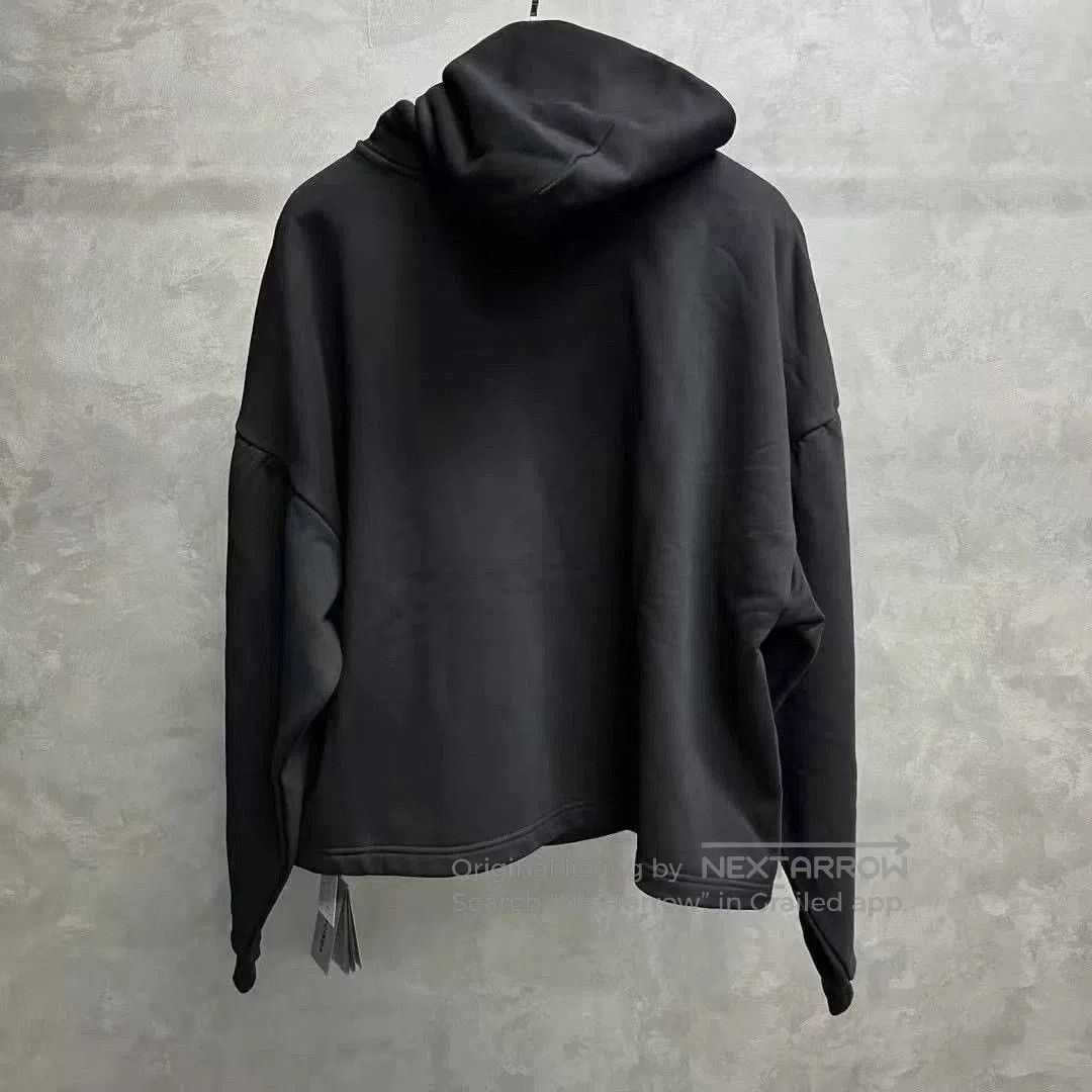 Balenciaga Balenciaga 24 Black Letter Print Hooded Sweatshirt. Size M / US 6-8 / IT 42-44 - 8 Thumbnail