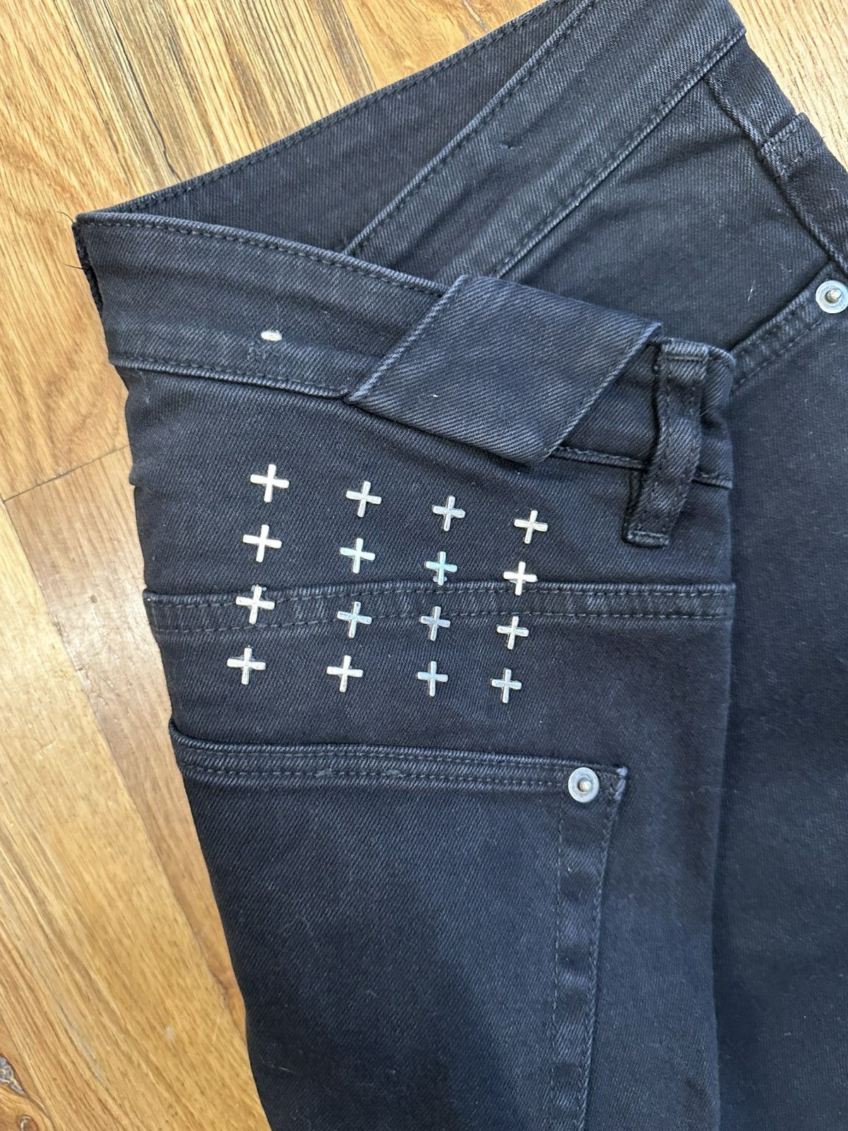 Ksubi Ksubi Plain Black Denim Jeans Size 30 Size US 30 / EU 46 - 4 Thumbnail