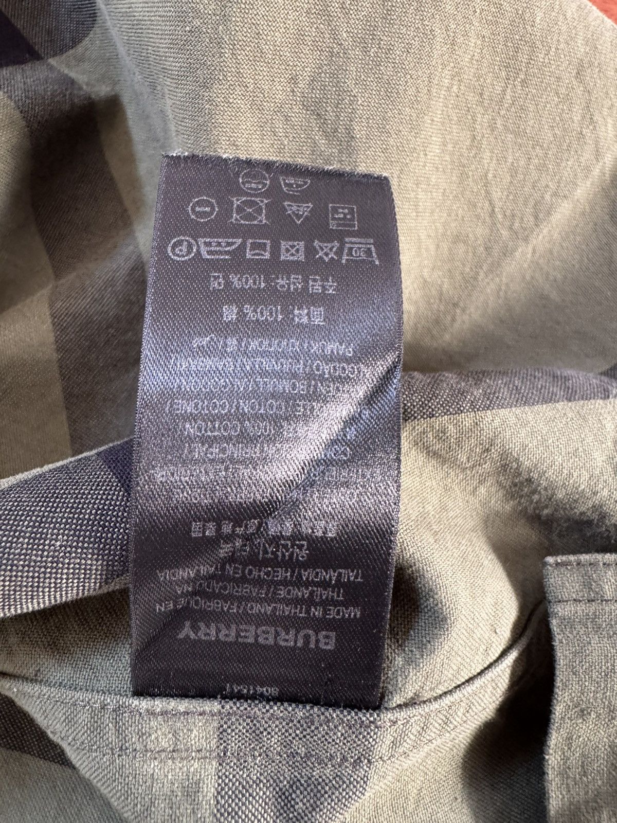 Burberry Burberry green check shirt Size US XL / EU 56 / 4 - 4 Thumbnail