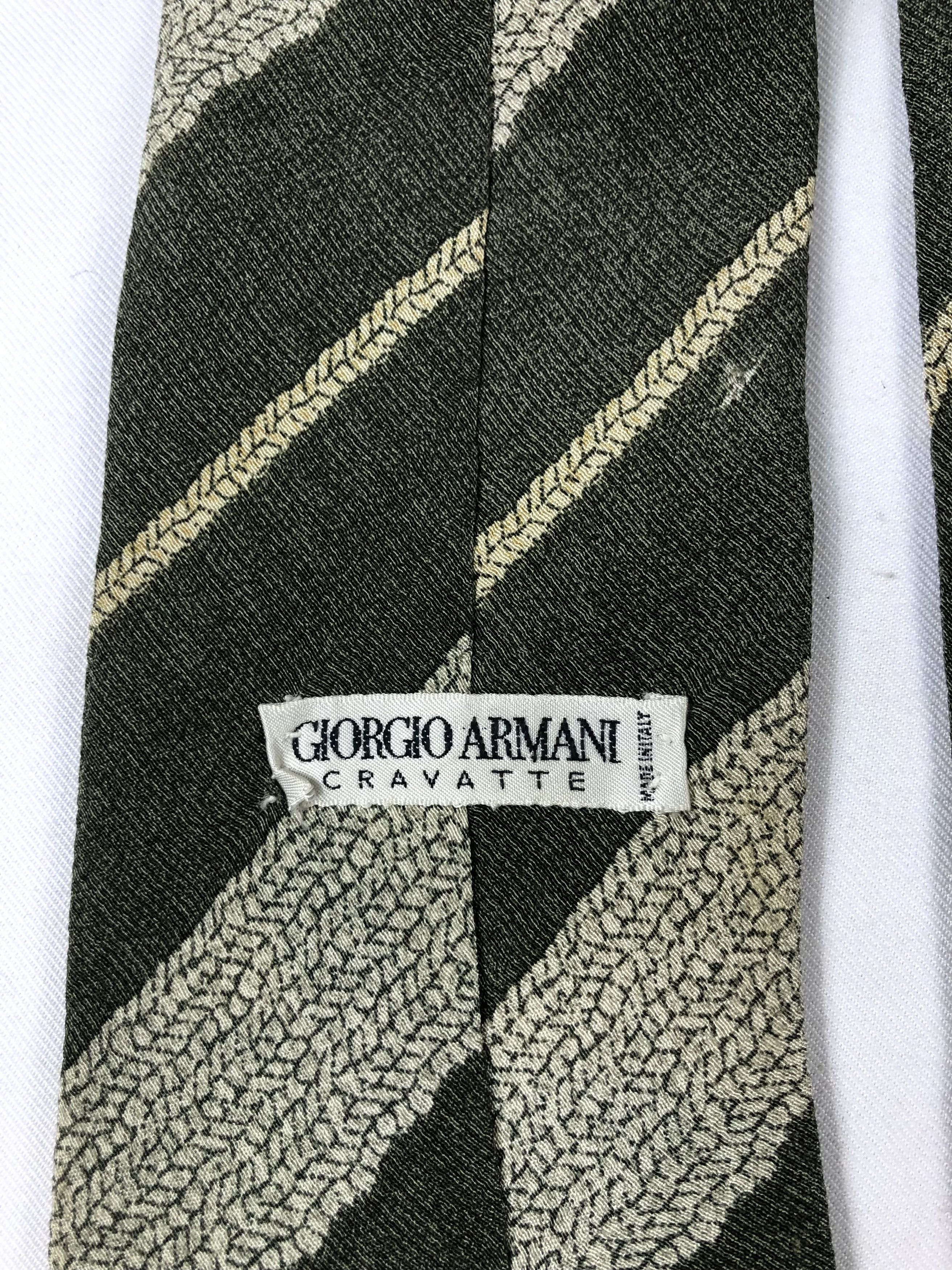 Giorgio Armani Rare Giorgio Armani Cravatte Silk Tie Made in Italy Size ONE SIZE - 8 Thumbnail