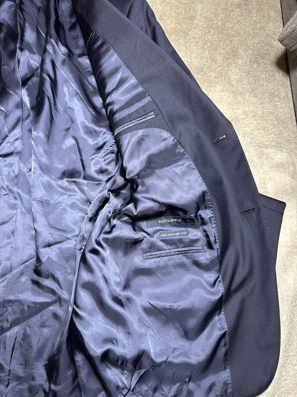 Suitsupply Suitsupply Navy Wool Blazer Size UK 42 Size 42R - 5 Thumbnail