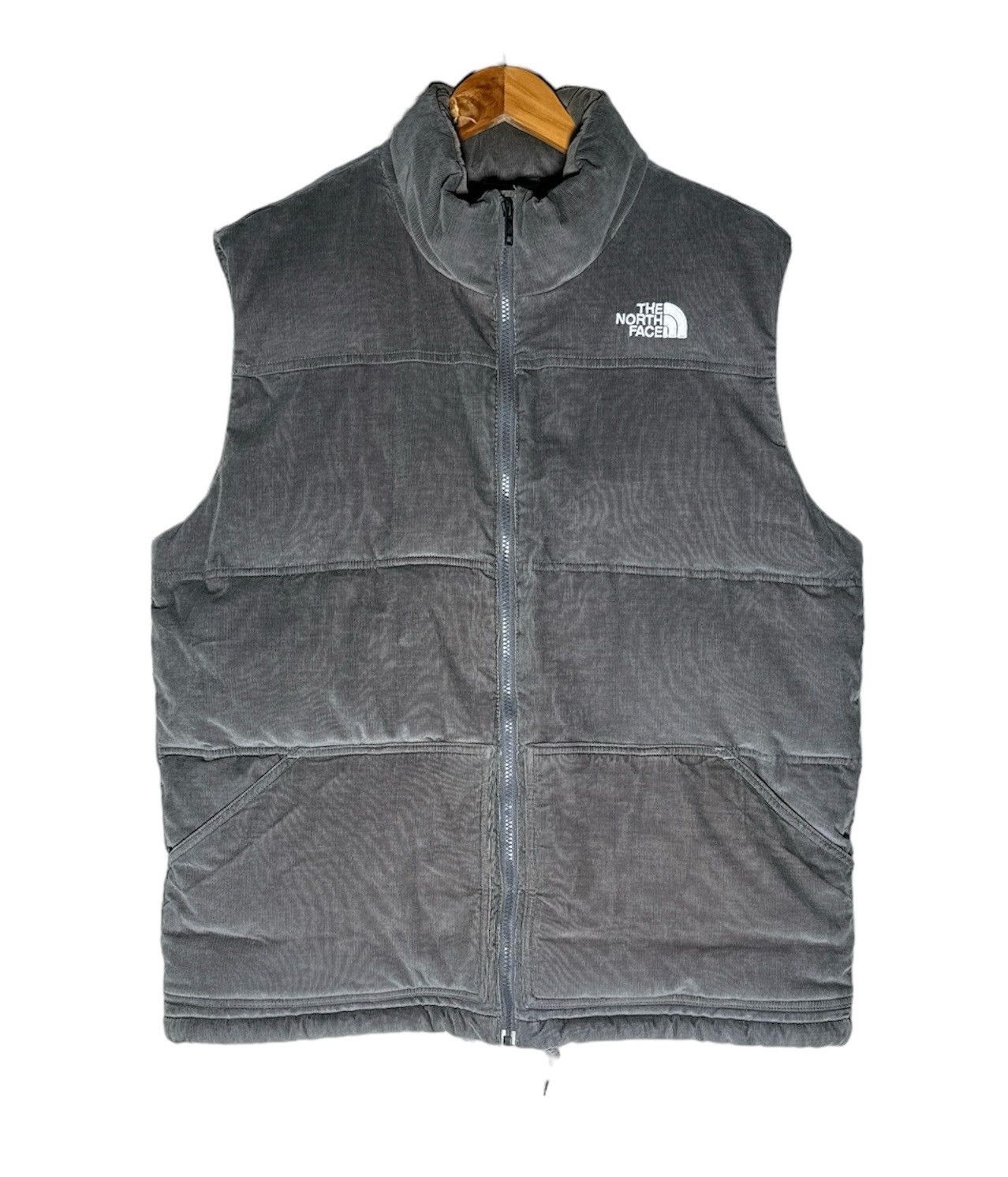Vintage The North Face Corduroy Puffer Vest