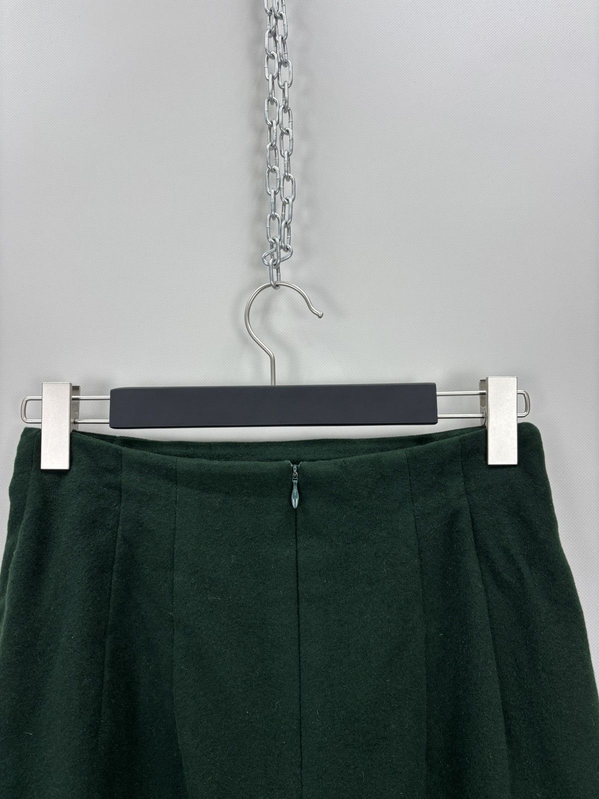 Jil Sander Womens skirt Jil Sander Size S Color Green Size 25" / US 0 / IT 36 - 7 Thumbnail
