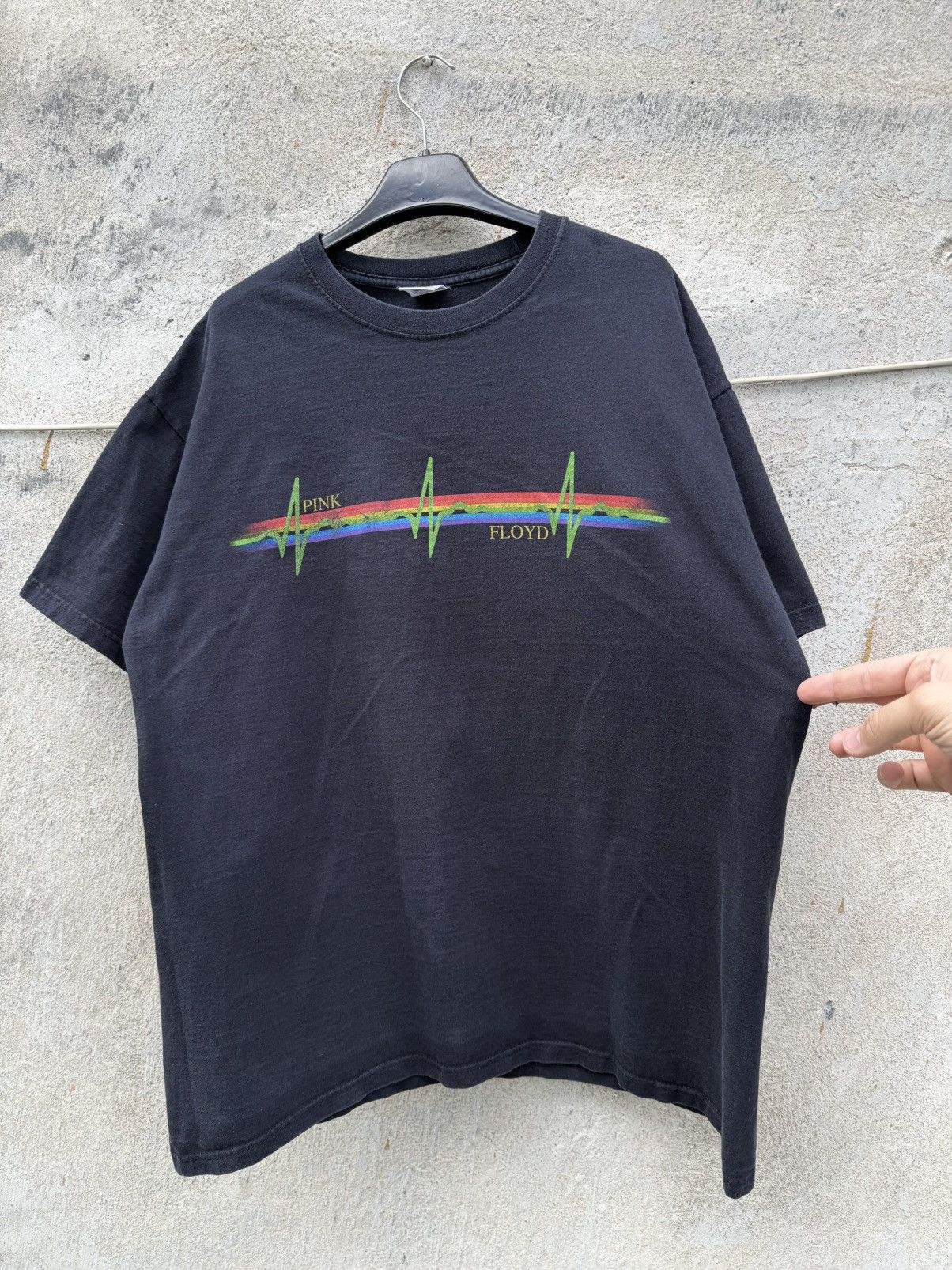 Pink Floyd 00s Pink Floyd Dark Side of the Moon Metal Rock Tees y2k Size US XL / EU 56 / 4 - 3 Thumbnail