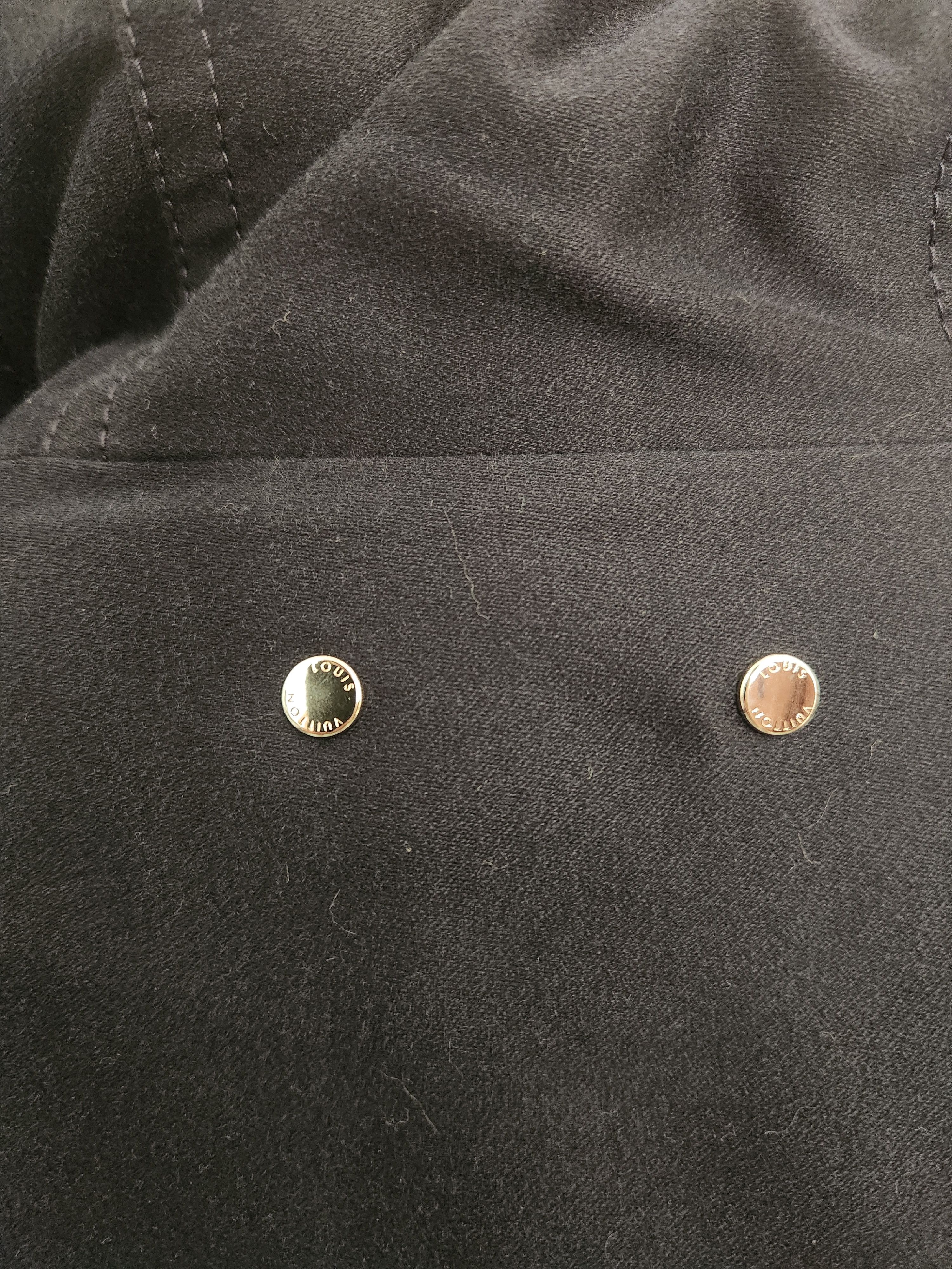 Louis Vuitton LV Navy blue heavy wool lining jacket - removable lining Size US S / EU 44-46 / 1 - 7 Thumbnail