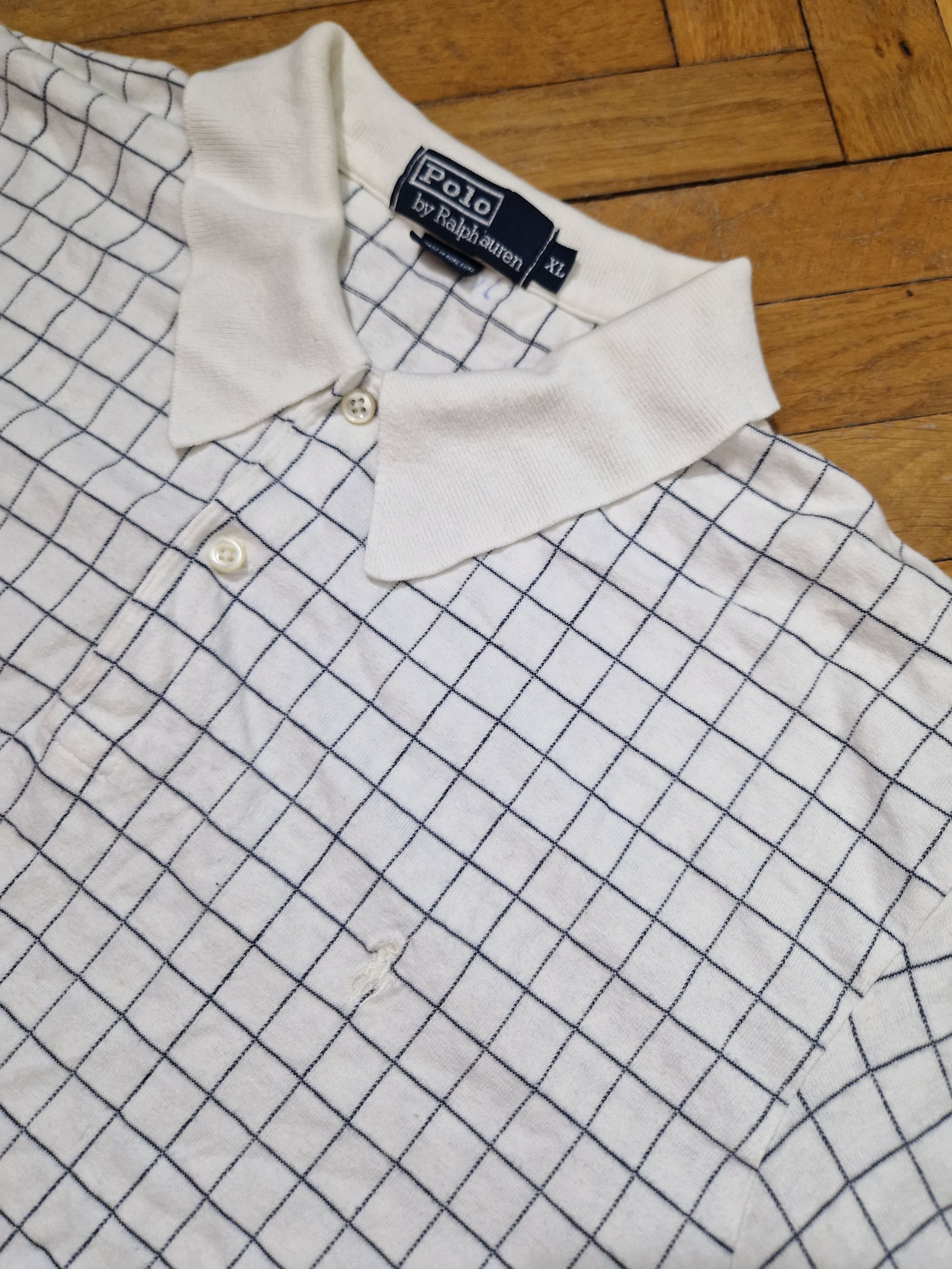 Polo Ralph Lauren Polo Ralph Lauren vintage 90s tartan polo shirt Size US XL / EU 56 / 4 - 3 Thumbnail