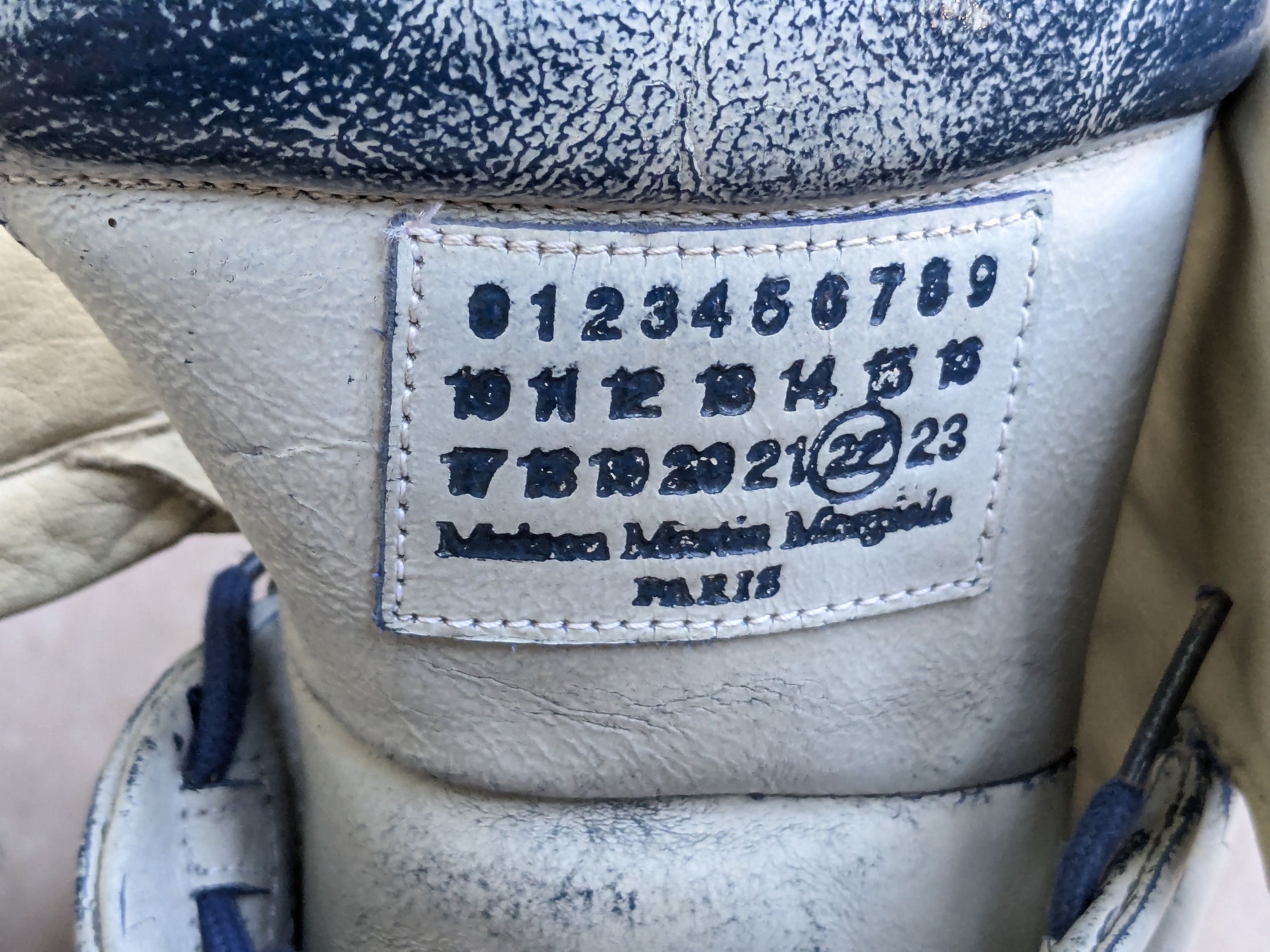 Maison Margiela Maison Margiela Future painter white/blue 10 43 Size US 10 / EU 43 - 5 Thumbnail