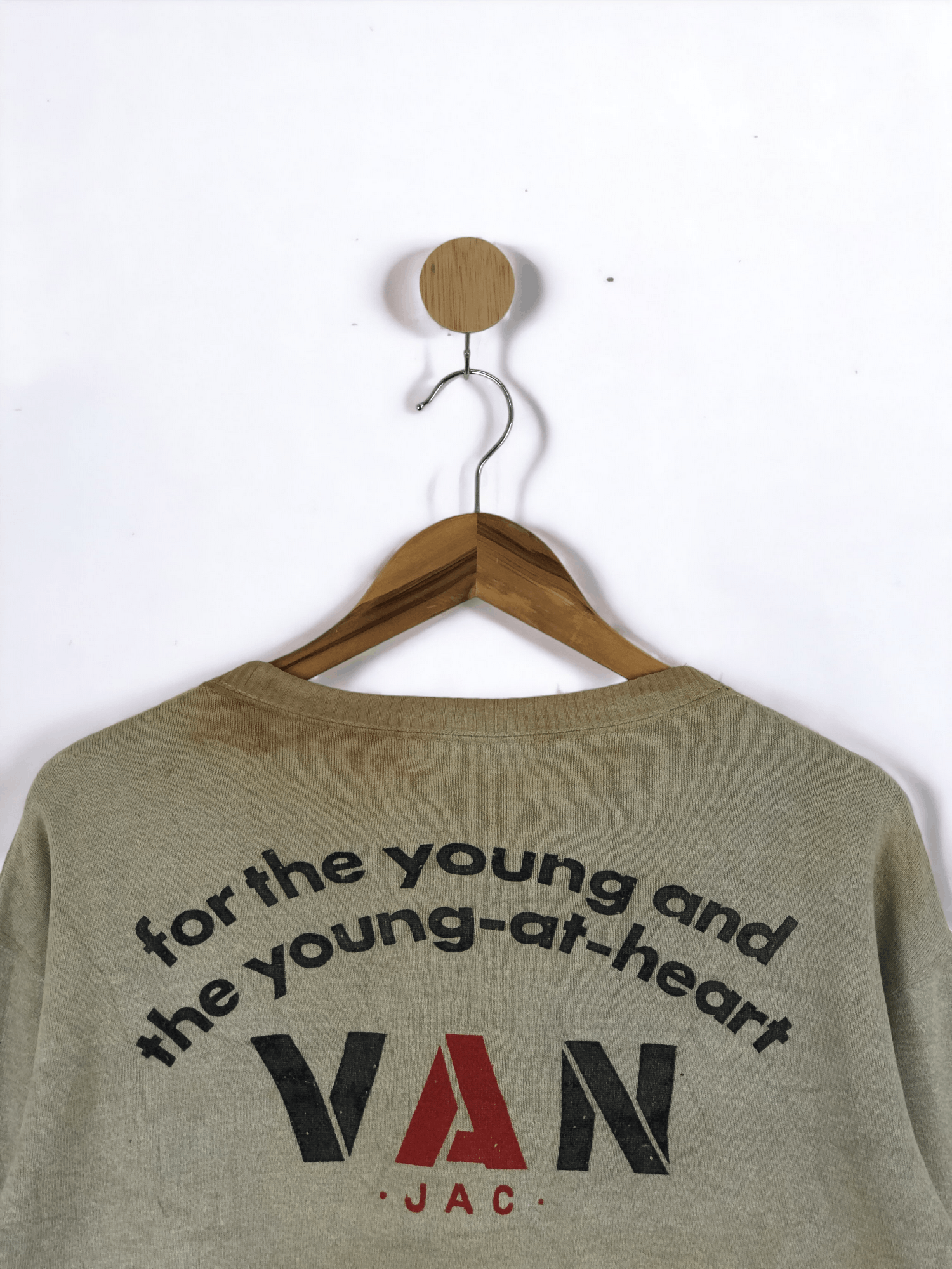 Van Rusty Vintage Van Jac Dirty Pullover Crewneck JA0004 Size US L / EU 52-54 / 3 - 4 Thumbnail