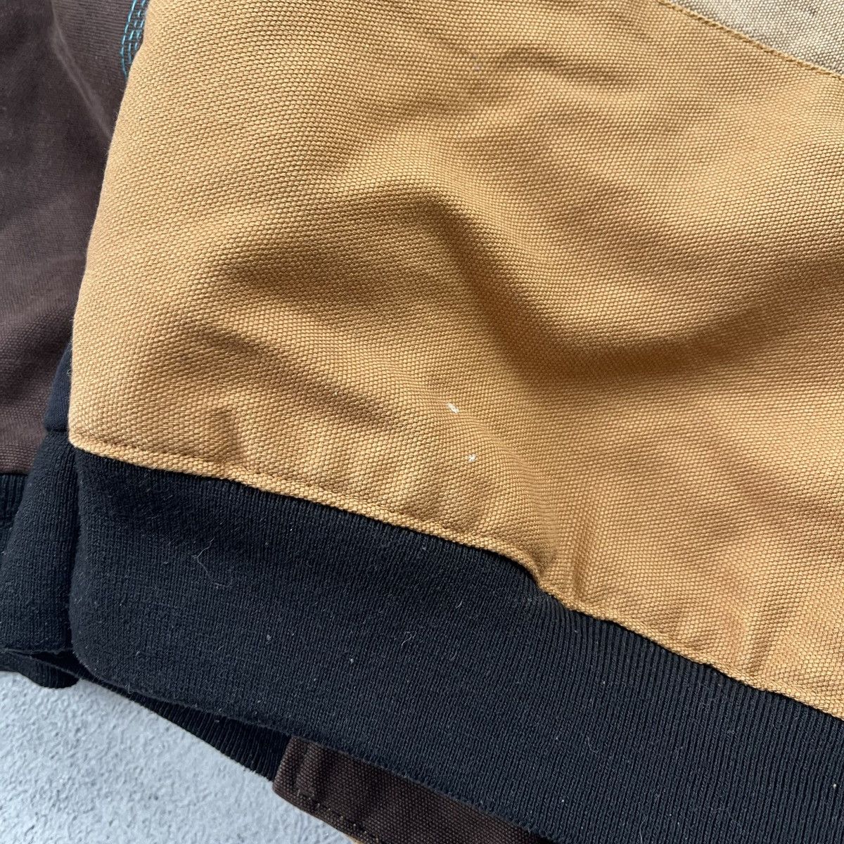 Carhartt Vintage Carhartt USA Flag distressed Reworked jacket Size US S / EU 44-46 / 1 - 16 Thumbnail
