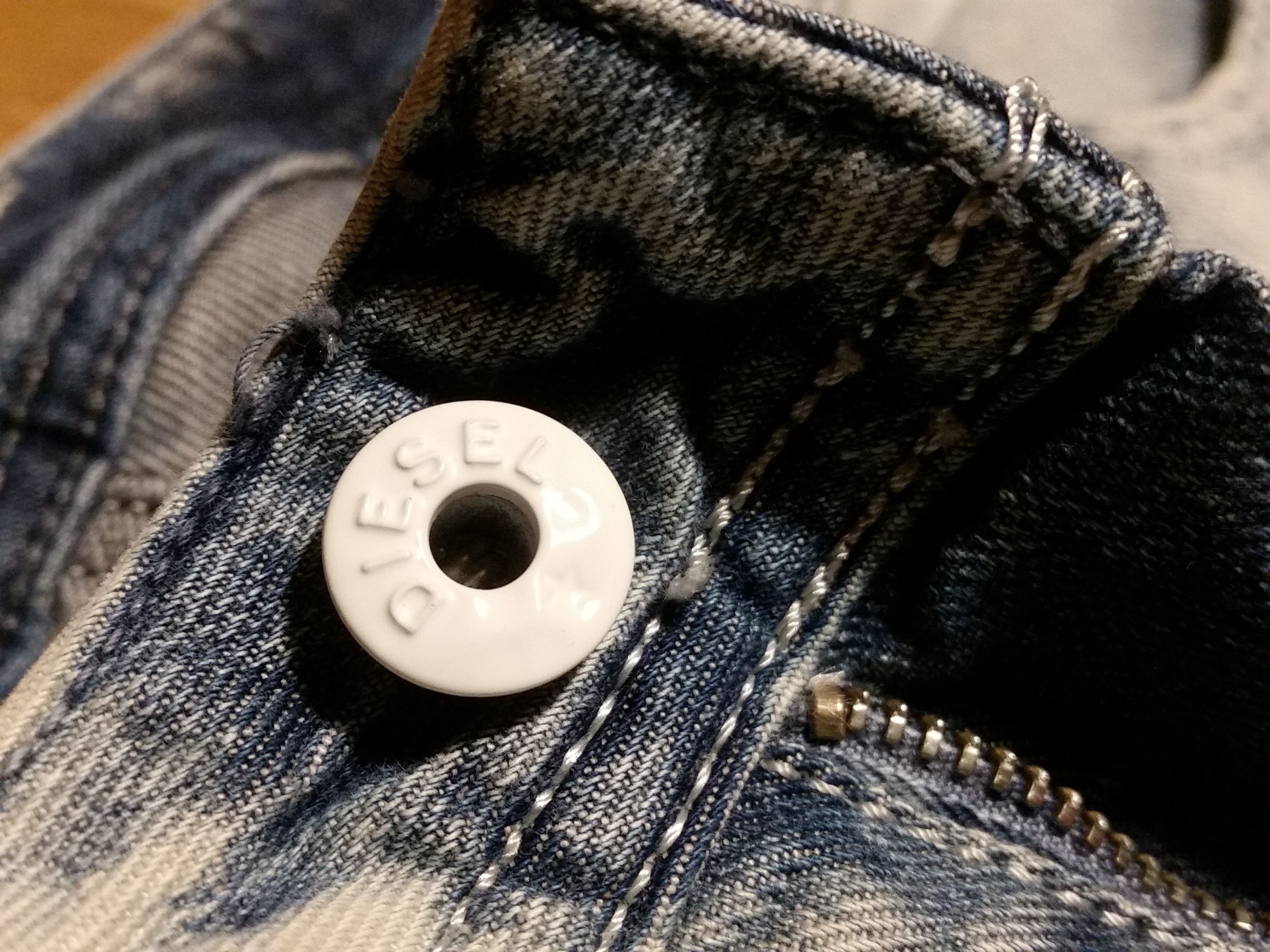 Diesel × Vintage rare DIESEL DNA Mutation SHIONER W30 L32 slim skinny W29 L34 Size US 30 / EU 46 - 15 Thumbnail