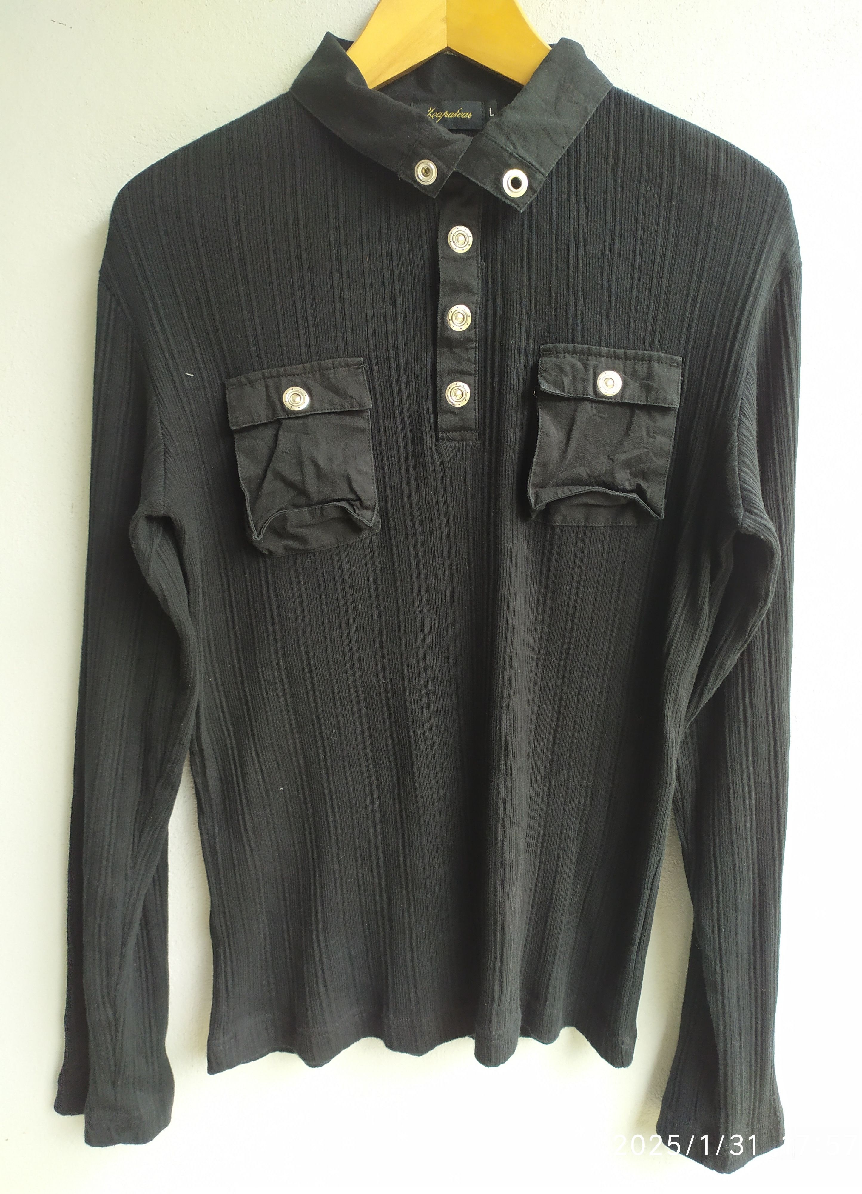 Beauty Beast × If Six Was Nine × Japanese Brand Japanese Keapaliar Gothic Long Sleeve with Pocket Size US M / EU 48-50 / 2 - 1 Thumbnail