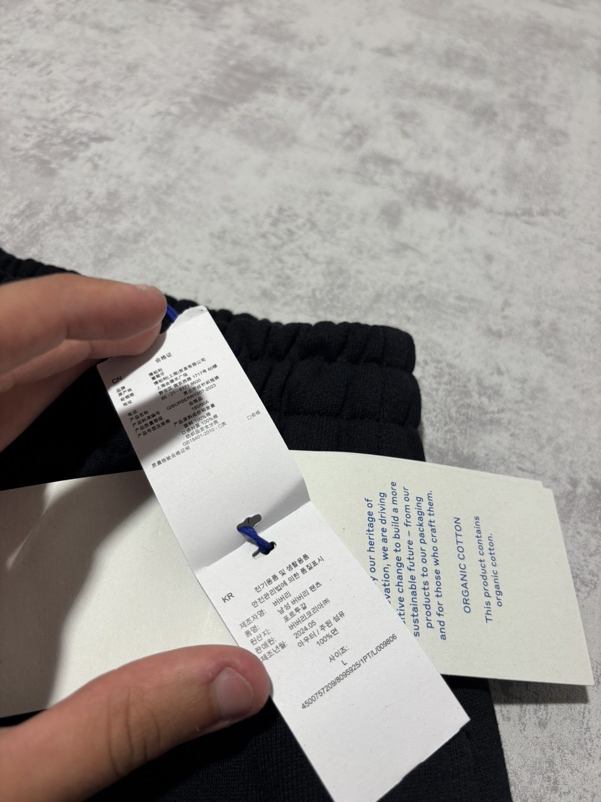Burberry Short en coton Burberry EKD coupe droite noir - Taille L Size US 34 / EU 50 - 13 Thumbnail