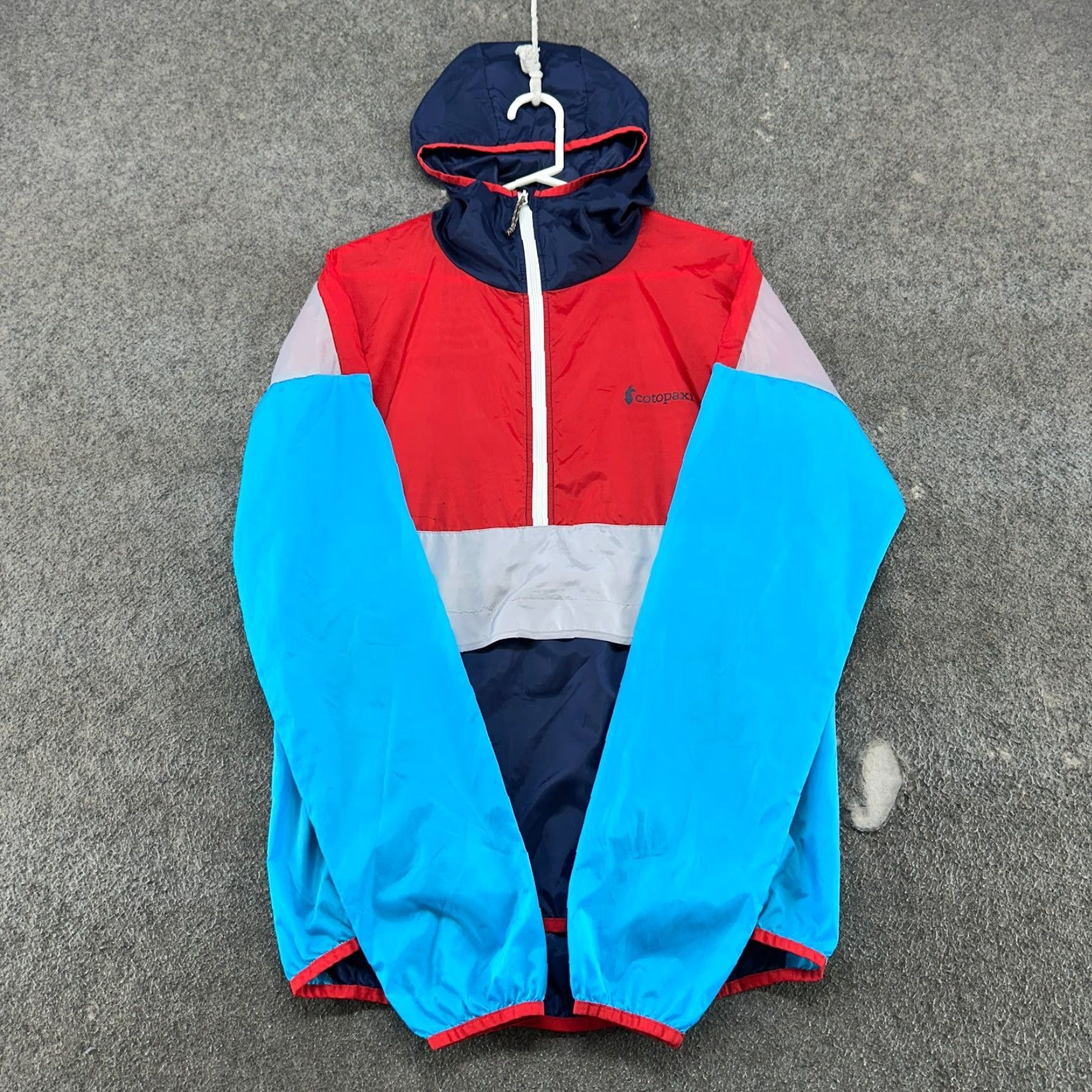 Cotopaxi Cotopaxi Jacket Men M Multicolor Windbreaker Zip Polyester Fleece Logo Outdoor Hiking Running Walking Full Zip Men Colorblock Windbreaker 1990s? Size US M / EU 48-50 / 2 - 2 Thumbnail