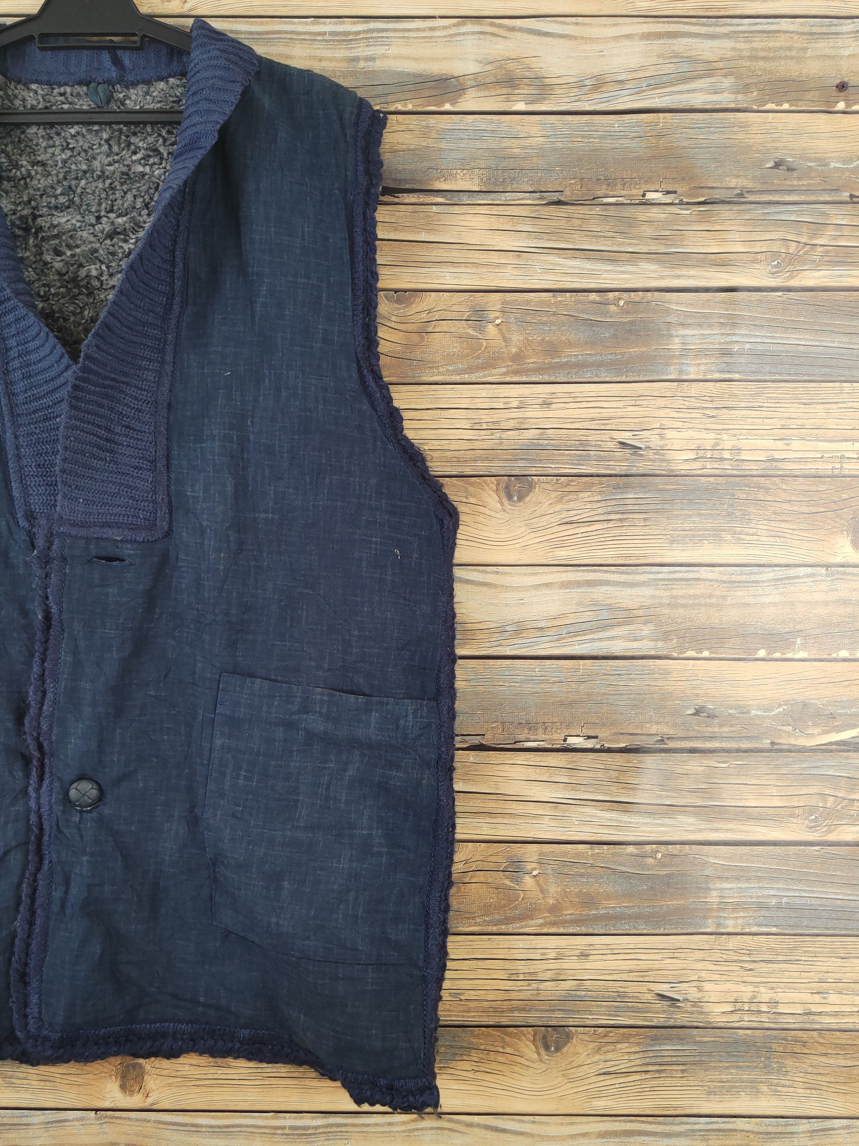 Other Vintage Collection Japanese Brand Navy Vests Size US L / EU 52-54 / 3 - 7 Thumbnail
