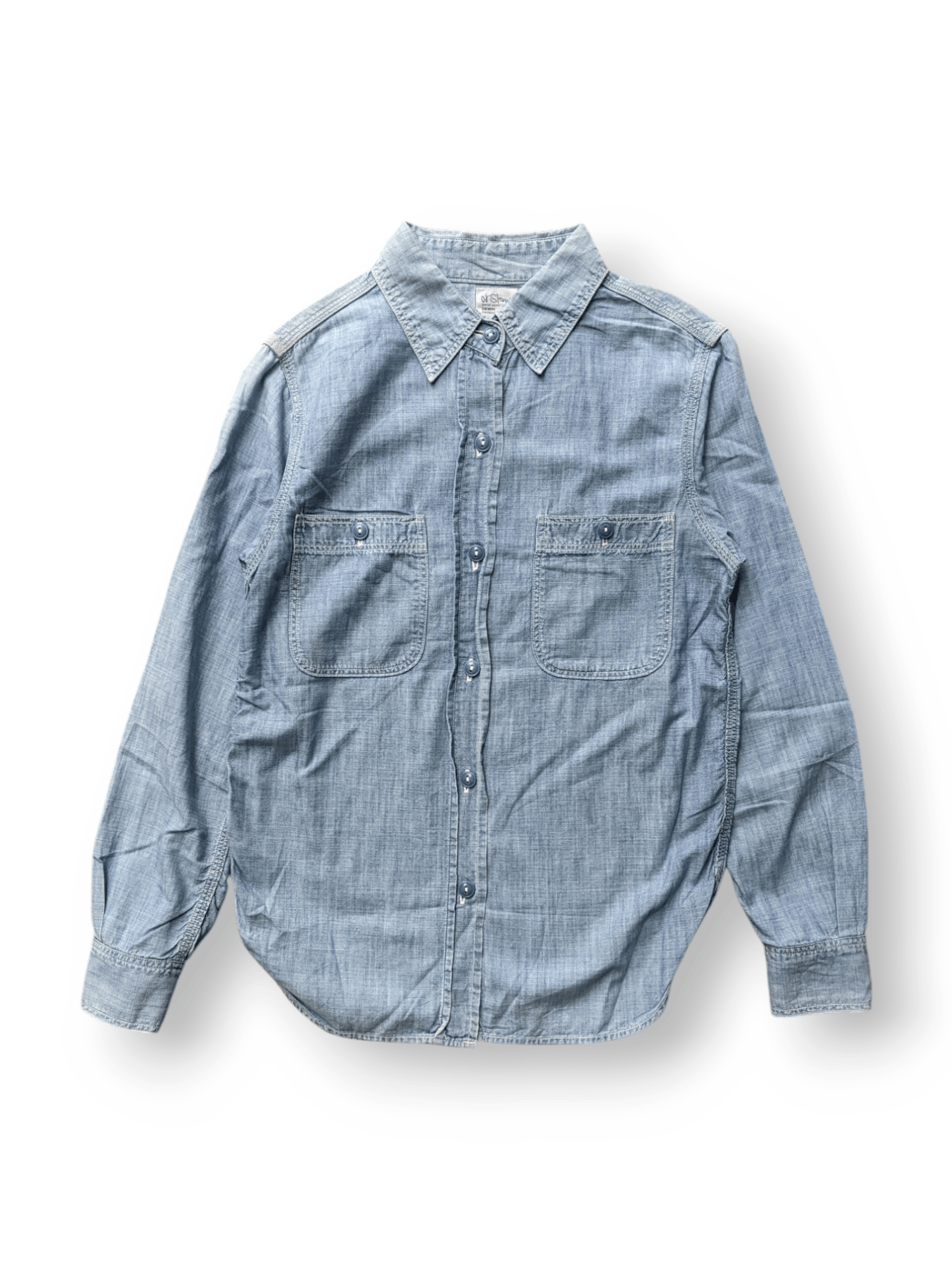 Orslow Orslow Chambray Shirt Size US S / EU 44-46 / 1 - 1 Thumbnail