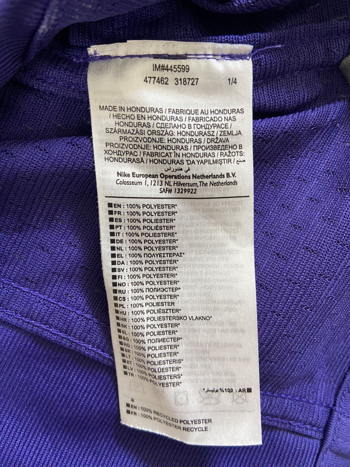 Le Coq Sportif Le Coq Sportif ACF Fiorentina 2015-16 Home Soccer Jersey Size US XL / EU 56 / 4 - 9 Thumbnail