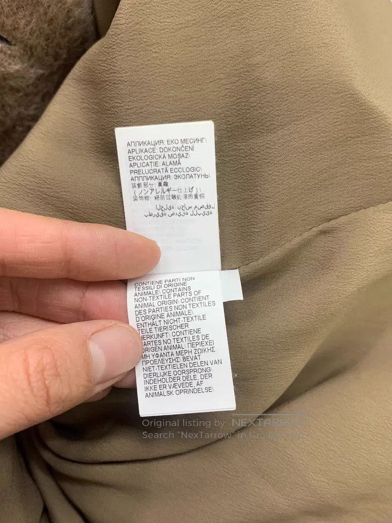 Brunello Cucinelli Brunello Cucinelli Alpaca Wool Brown Coat Size XS / US 0-2 / IT 36-38 - 9 Thumbnail