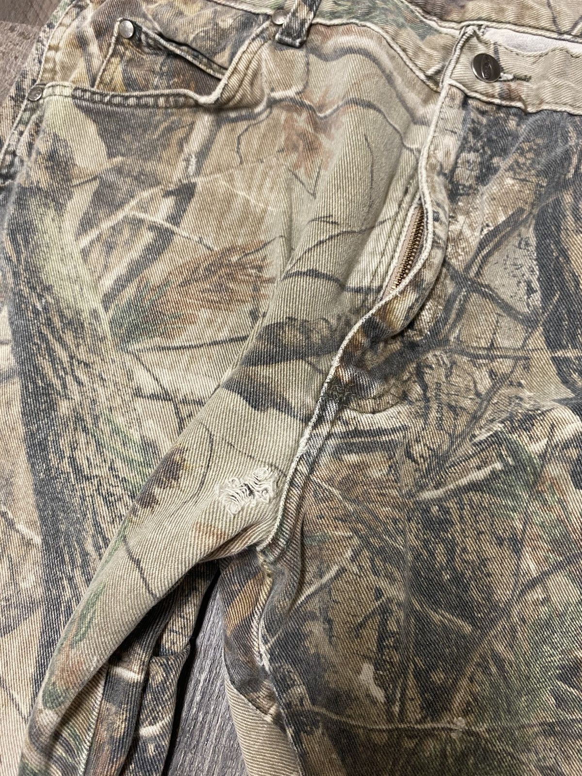 Wrangler Vintage Faded Wrangler Realtree Pro Gear Camo Pants Y2K Rare Size US 34 / EU 50 - 3 Thumbnail