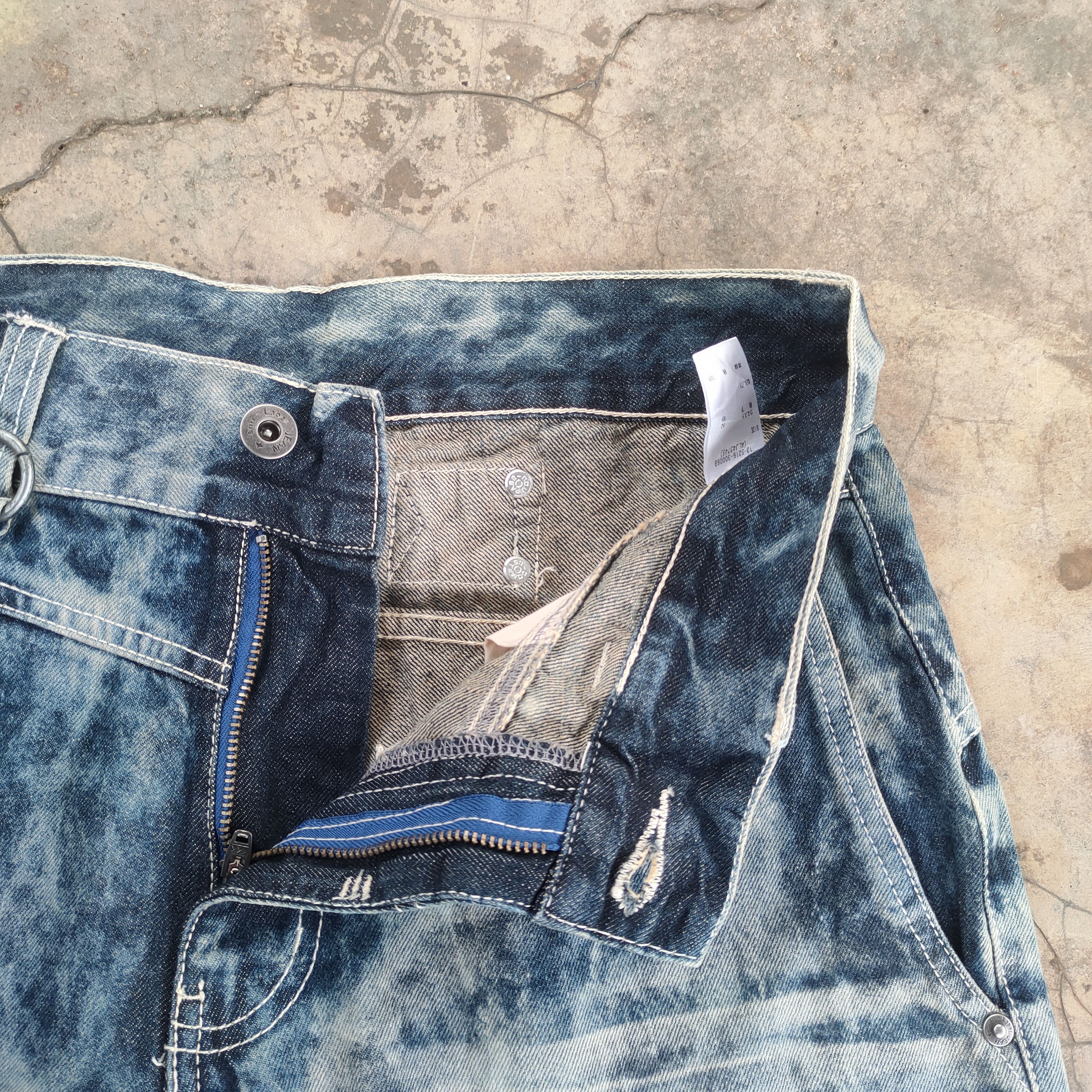Japanese Brand × Jean × Vintage W31 VINTAGE ANTI LABEL JEANS FADED DENIM PANTS Size US 31 - 10 Thumbnail