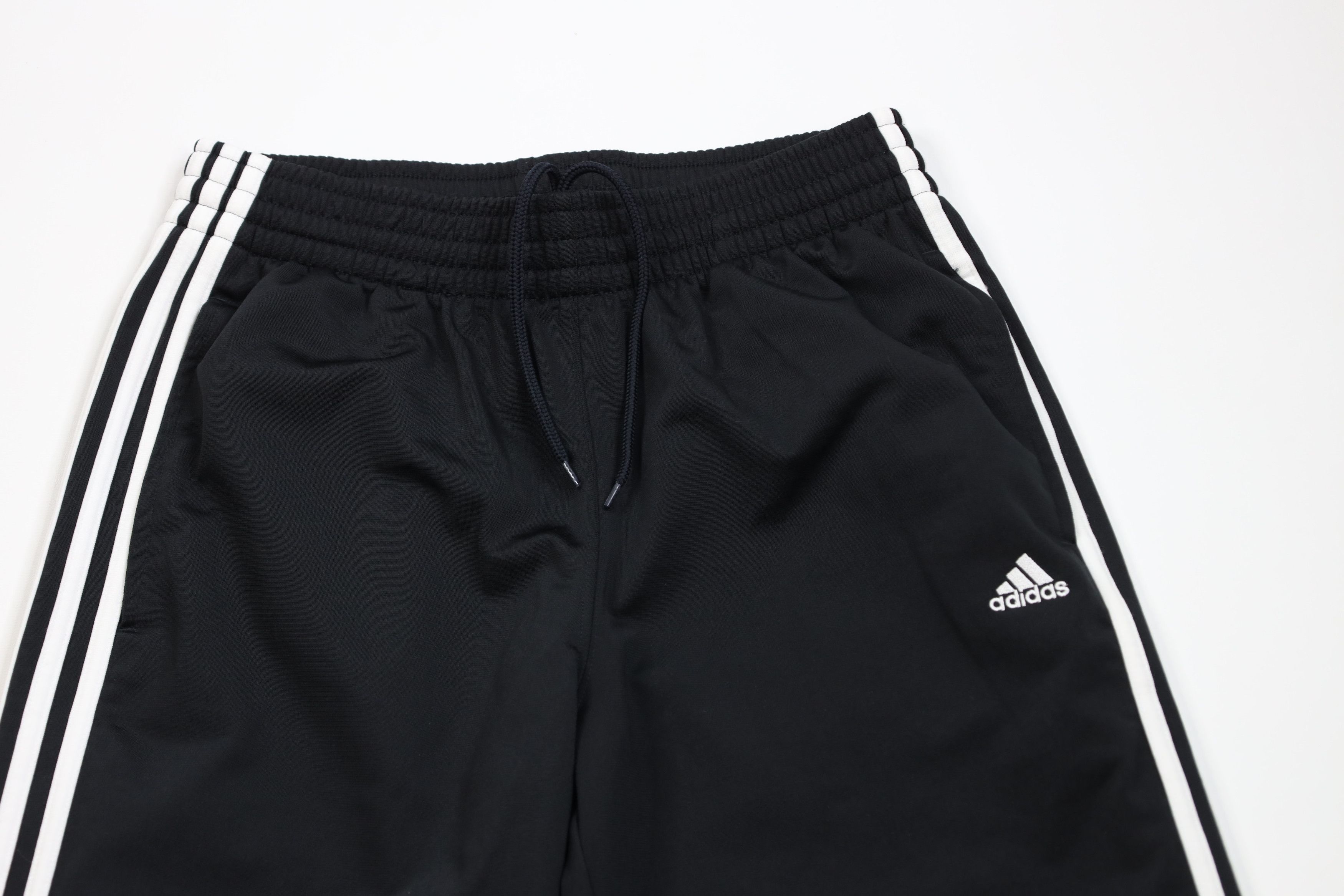 Adidas × Vintage Vintage Adidas Spell Striped Wide Leg Sweatpants Pants Black Size US 34 / EU 50 - 2 Thumbnail