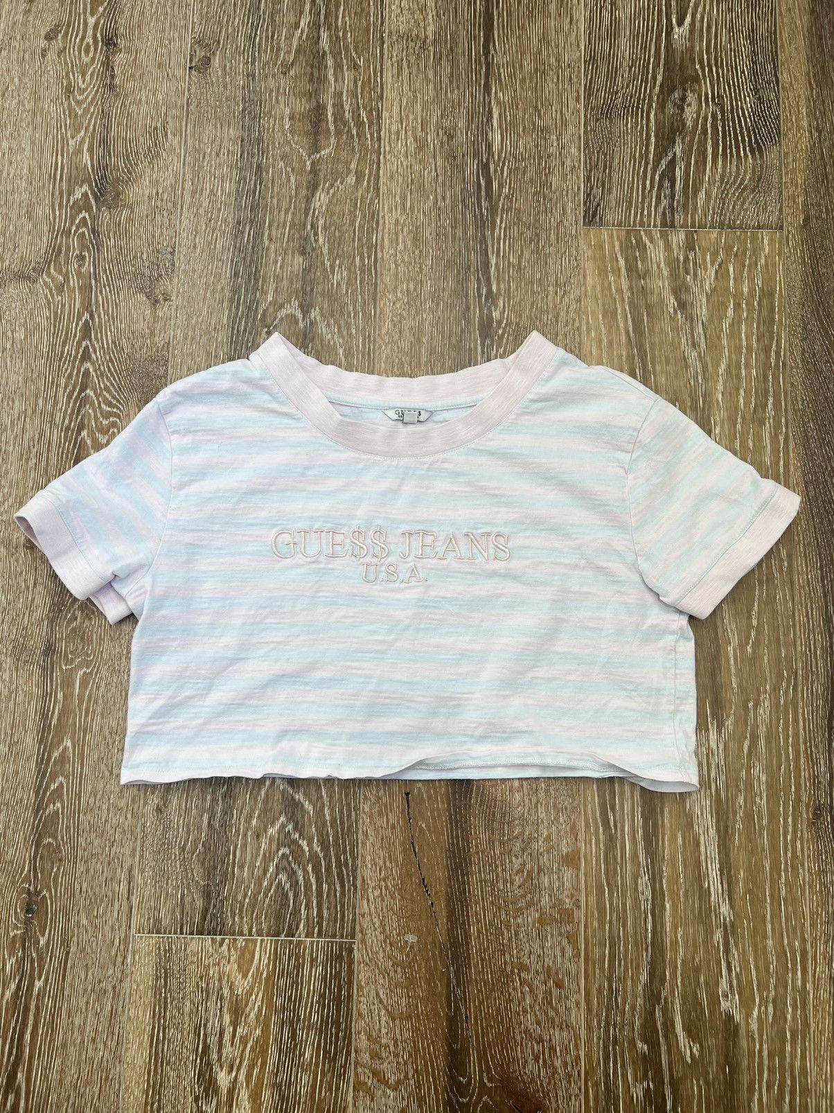A$AP Rocky × Guess Asap rocky guess cropped tee Size M / US 6-8 / IT 42-44 - 1 Thumbnail