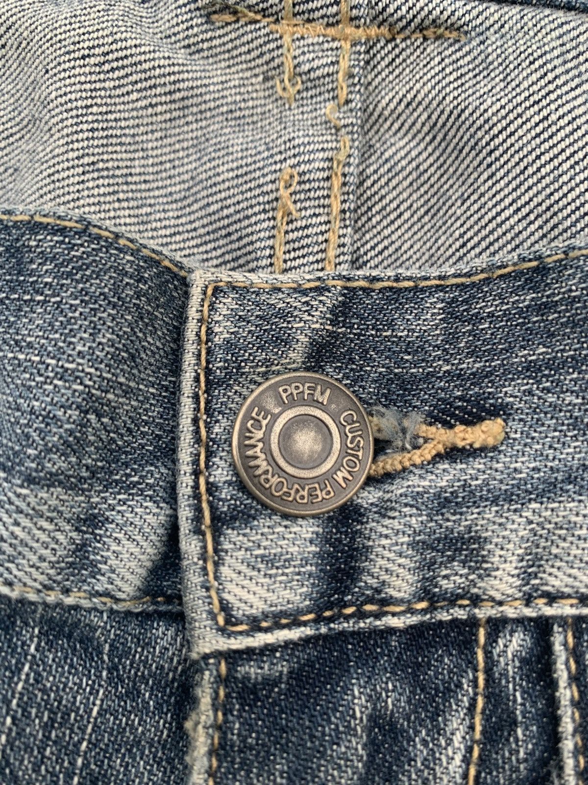 PPFM PPFM BANANA CURVE CUT BANANA JAPANESE PUNK RUSTY DENIM Size US 32 / EU 48 - 13 Thumbnail