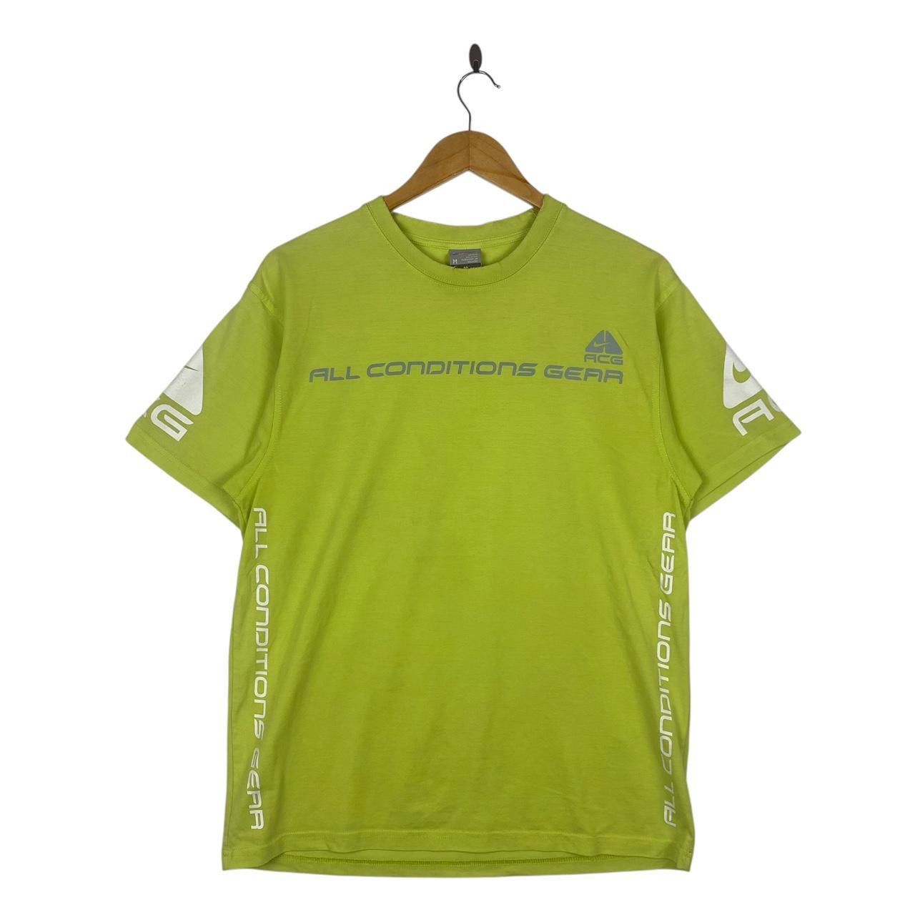 Nike ACG NIKE ACG DRI-FIT All Conditions Gear Thrashed Tee Shirt Top Size US M / EU 48-50 / 2 - 1 Thumbnail