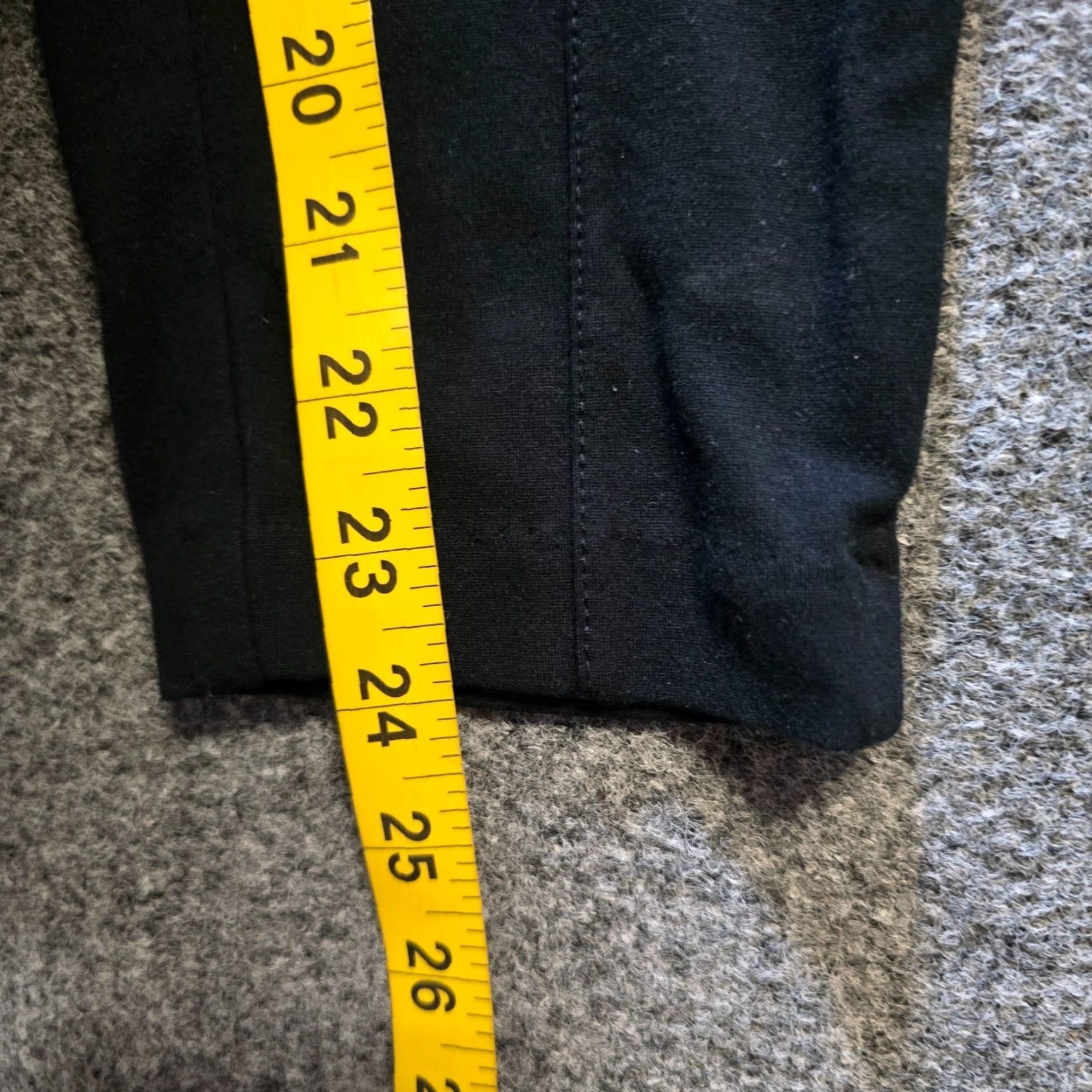 J. Jill J Jill Pants Women Medium Black Ponte Slim Leg Cropped Stretch Pull On Capsule Size 27" / US 4 / IT 40 - 7 Thumbnail