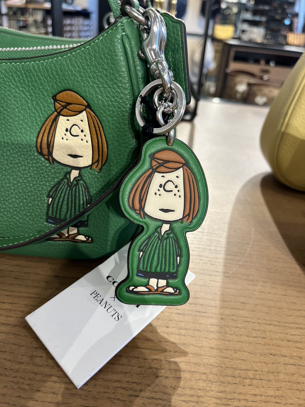 Coach NWT Coach X Peanuts Peppermint Patty Bag Charm NWT Size ONE SIZE - 1 Thumbnail