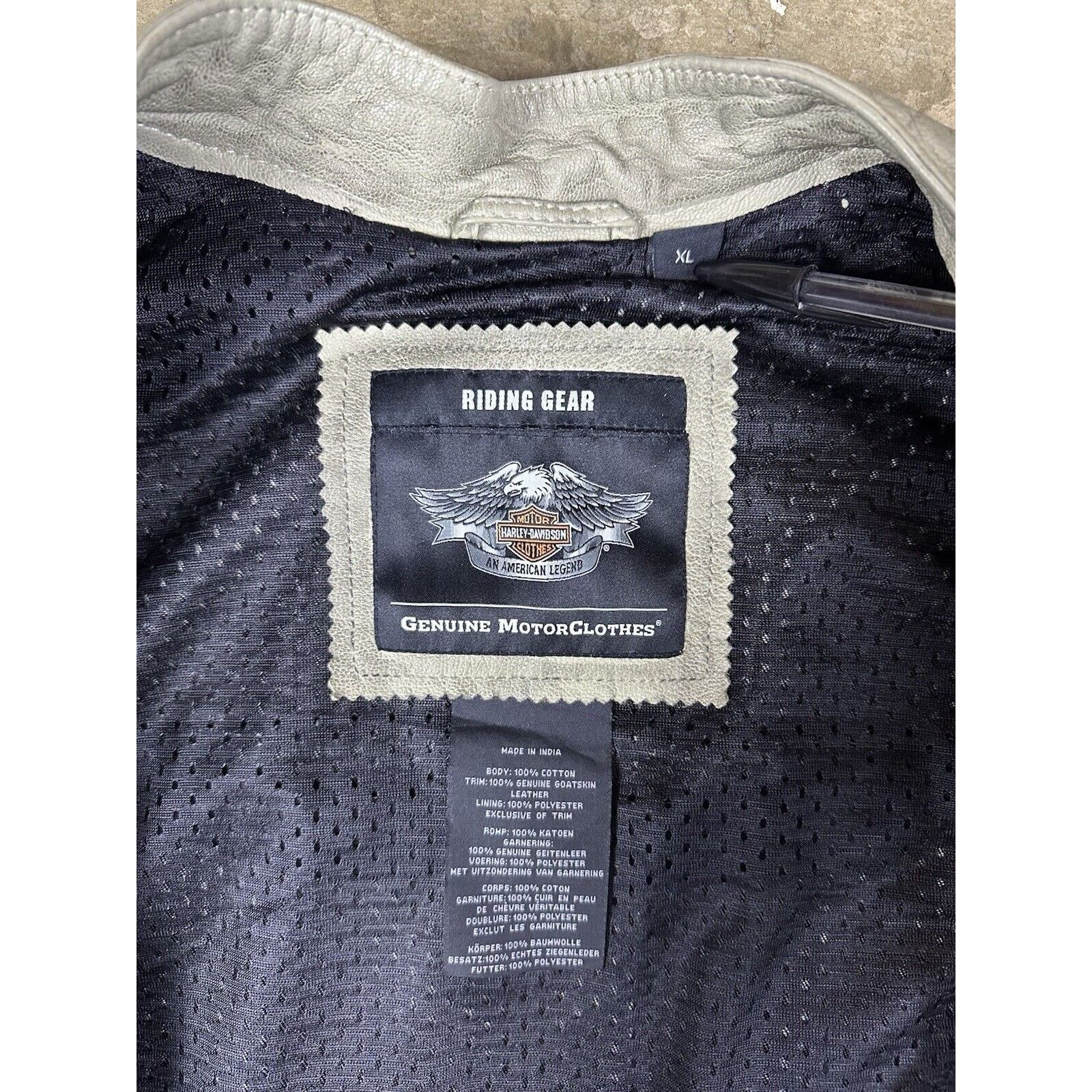 Harley Davidson Vintage Harley Davidson Leather Denim Jacket Size US XL / EU 56 / 4 - 3 Thumbnail