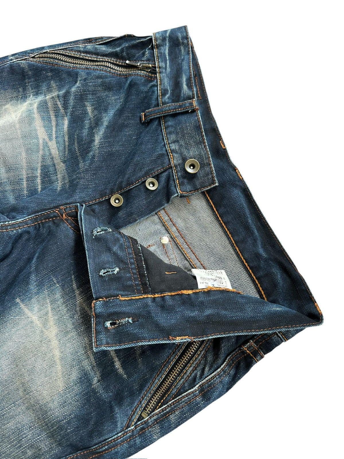 Boycott 2000's Boycott - Indigo distressed blue jeans Size US 31 - 9 Thumbnail