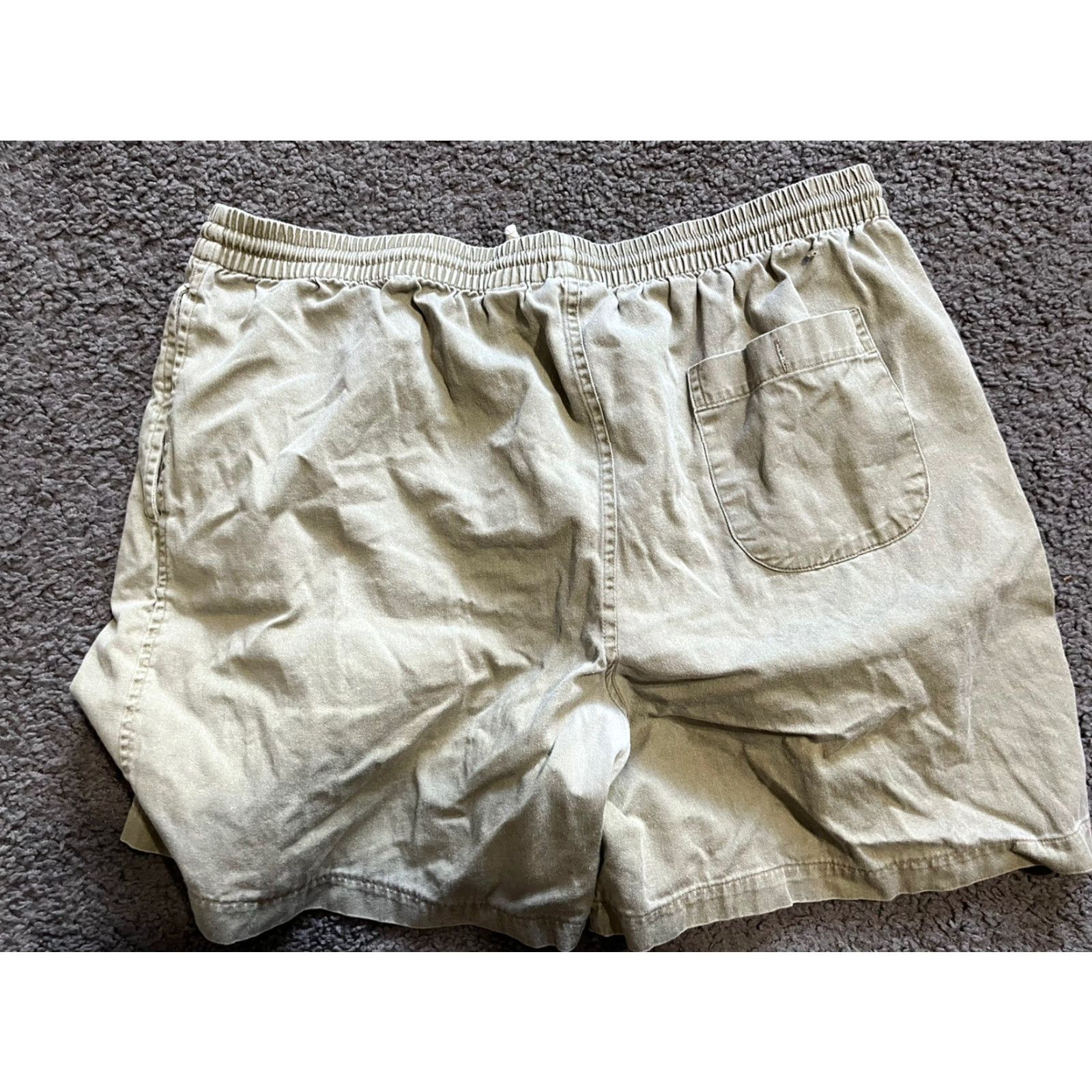 Vintage VINTAGE Aeropostale Cargo Shorts Men's XL Beige Cotton Regular Fit 11in Inseam Outdoor 90s Mens Size US 36 / EU 52 - 2 Thumbnail