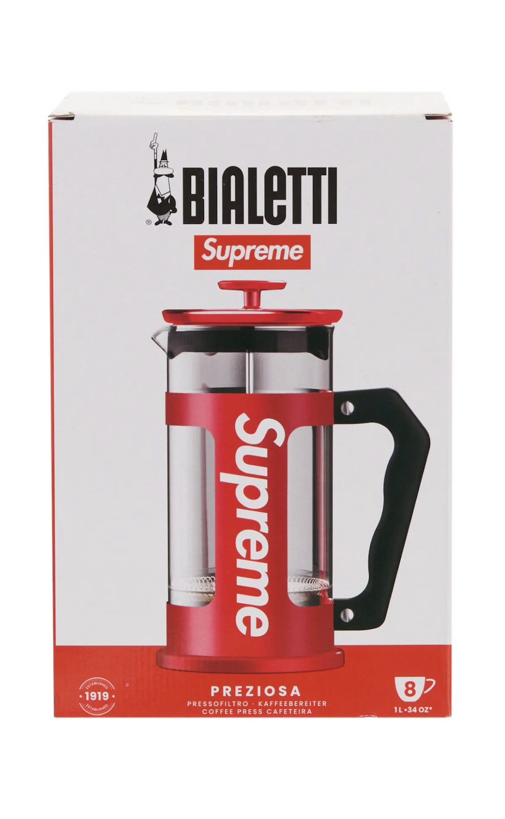 Supreme Supreme Bialetti 8- Cup French Press Size ONE SIZE - 2 Thumbnail