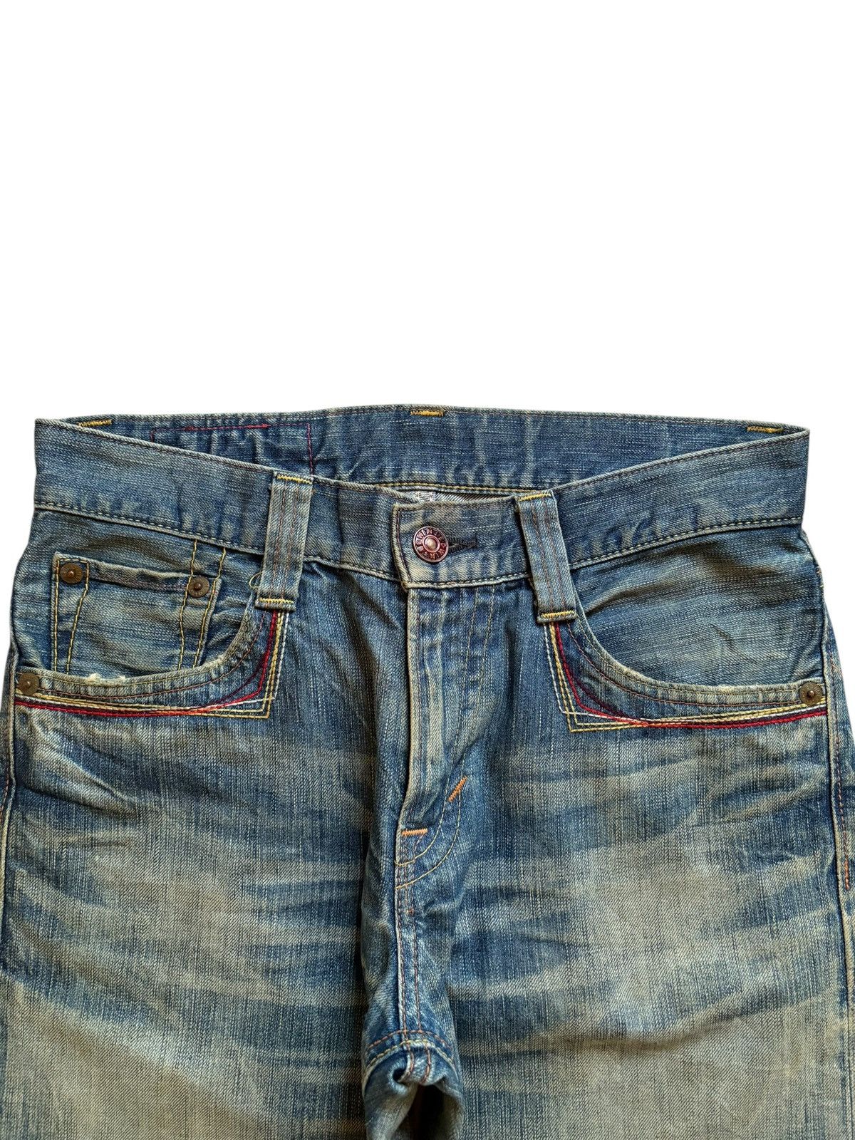 Edwin × Vintage Vintage Edwin Mud Wash Bootcut Flare Jeans Size US 31 - 4 Thumbnail