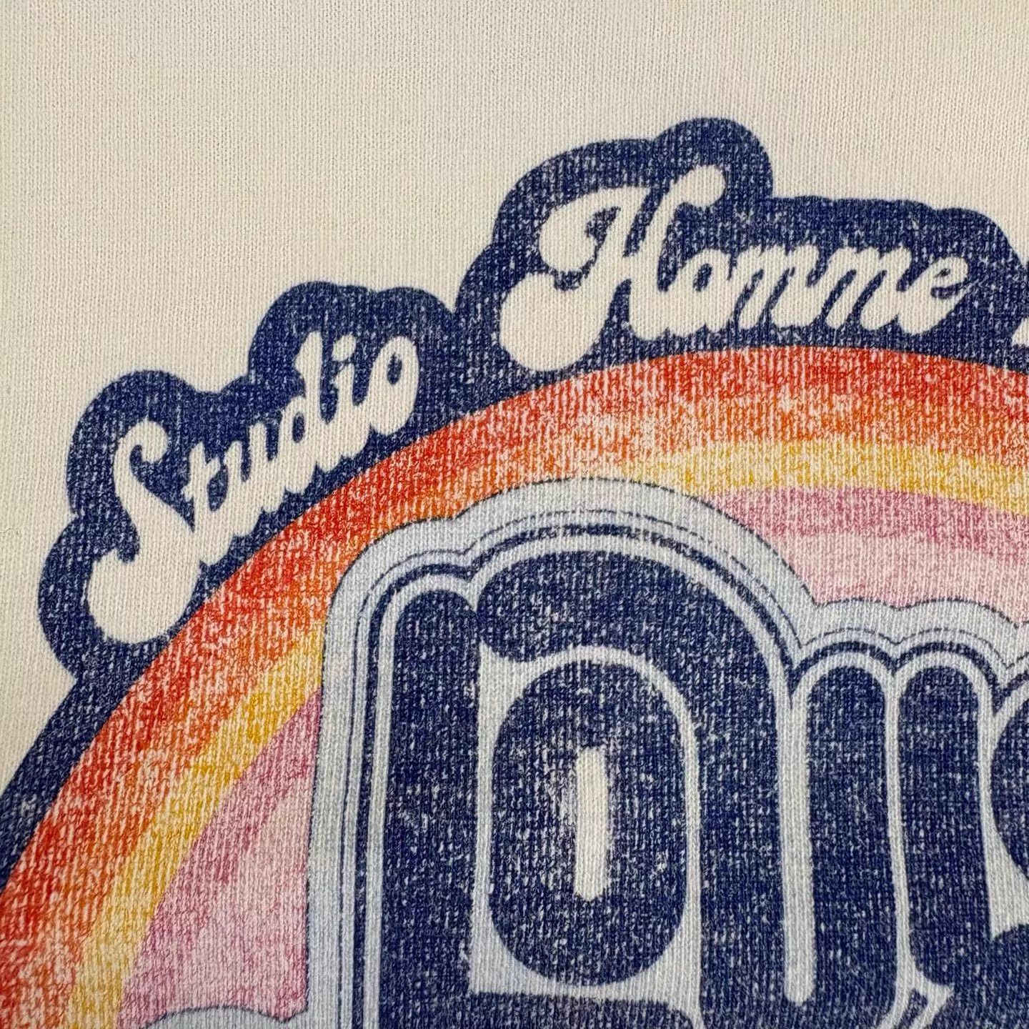 Louis Vuitton LV Rainbow Logo Print Crew SS Tee Men's White M Size US M / EU 48-50 / 2 - 5 Thumbnail