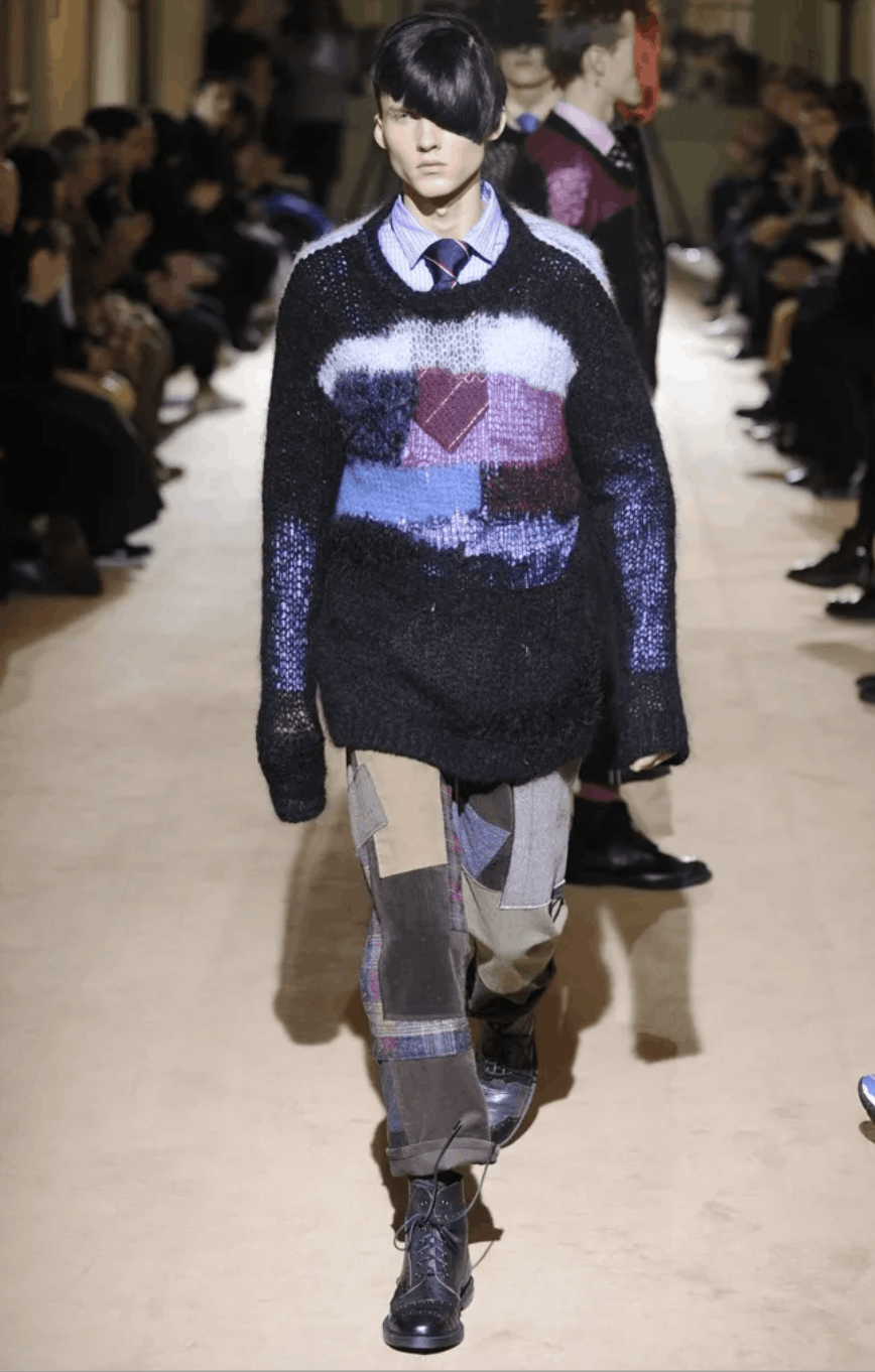 Comme des Garcons JUNYA WATANABE AW2014 Knit Sweater Size US M / EU 48-50 / 2 - 1 Thumbnail