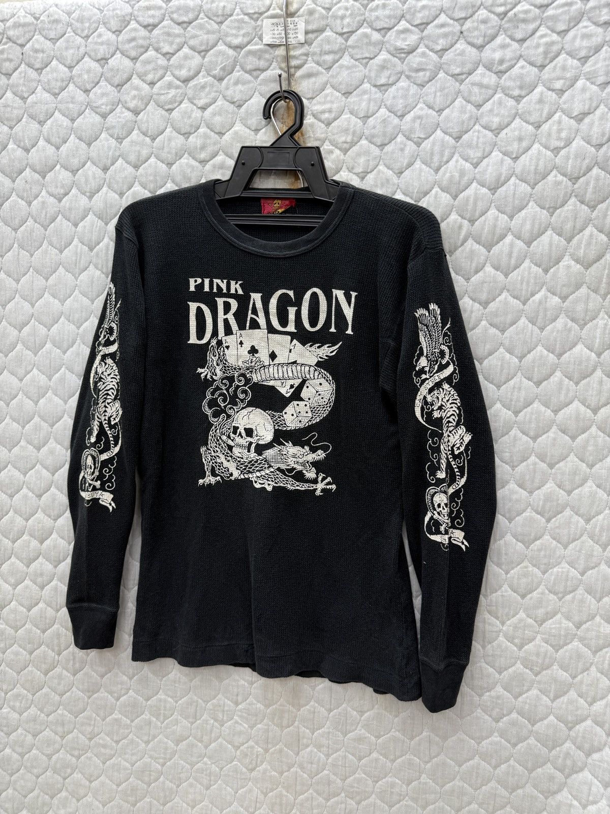 Vintage 💥💥🔥ARCHIVE CREAM SODA SKULL DRAGON LONGSLEEVE Size US S / EU 44-46 / 1 - 3 Thumbnail