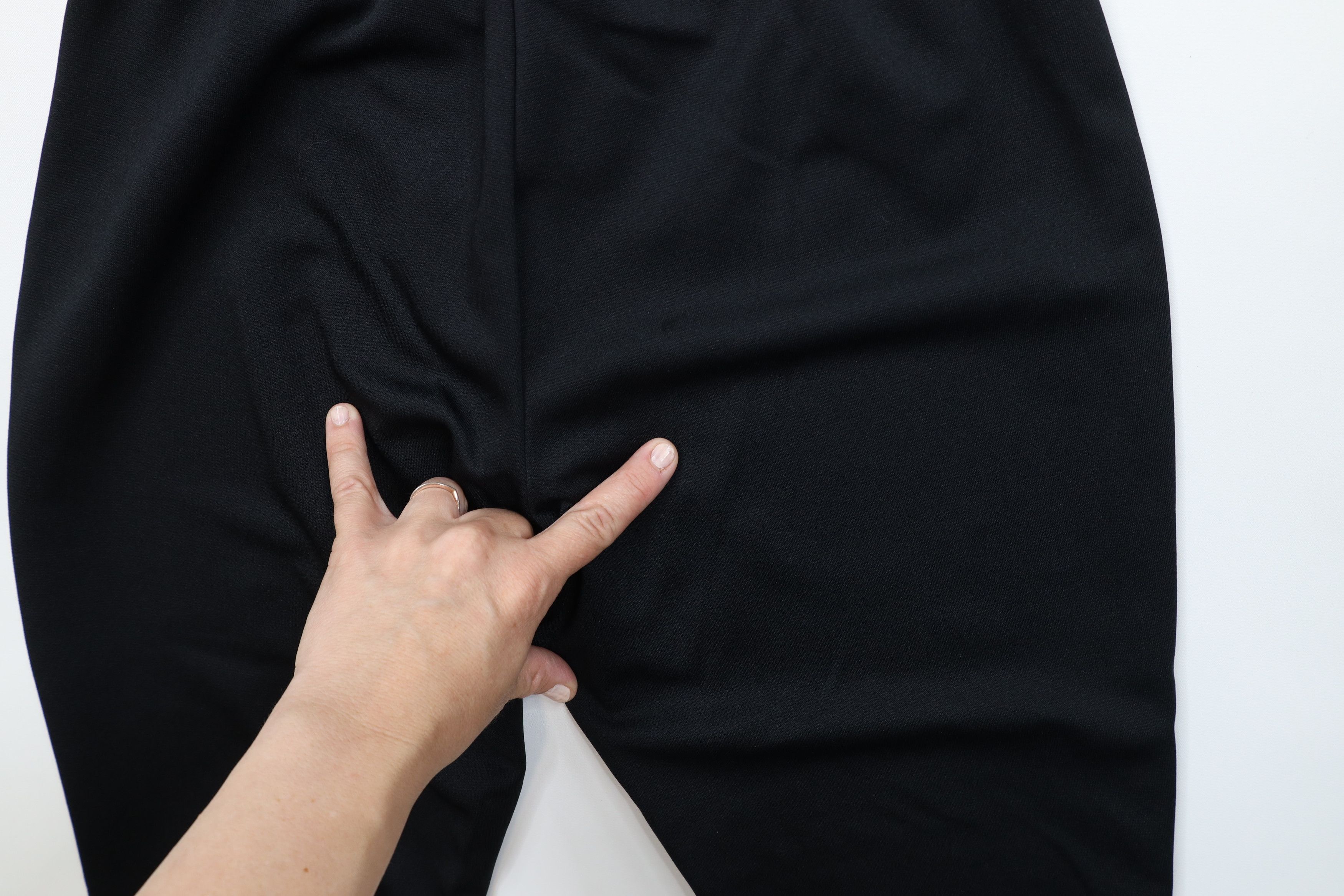 Vintage Deadstock Vintage 90s Streetwear Wide Leg Pants Black USA Size 24" / US 00 / IT 34 - 13 Thumbnail