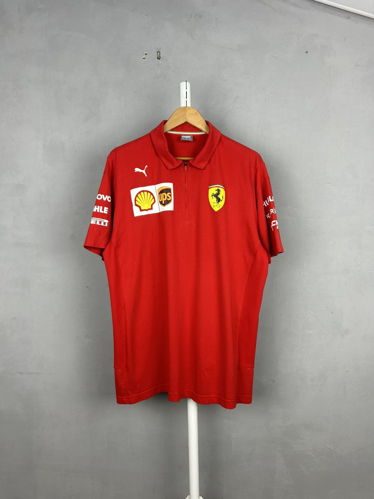 Ferrari × Puma F1 Scuderia Ferrari Puma Team Polo Shirt Size US XXL / EU 58 / 5 - 1 Thumbnail