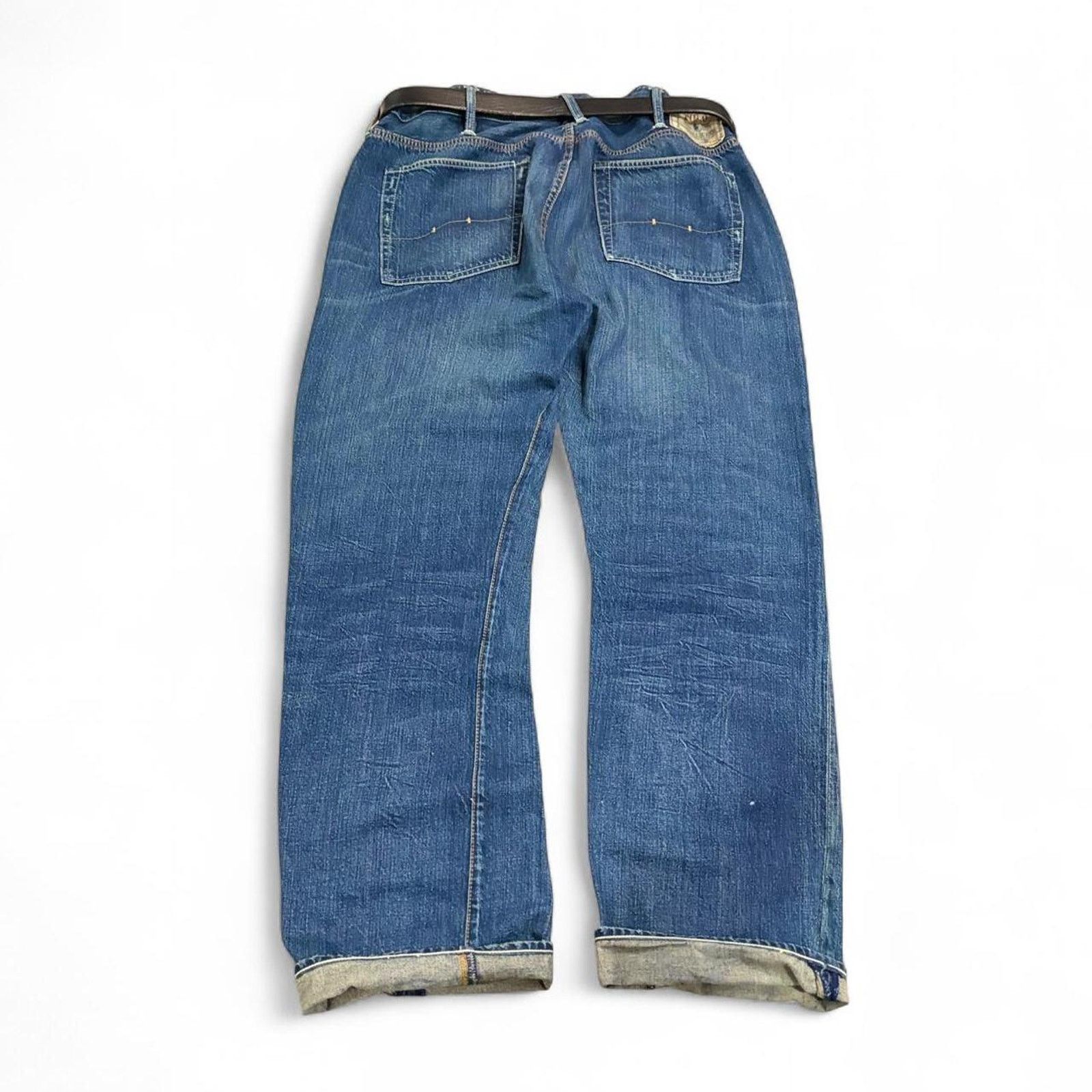 Polo Ralph Lauren Vintage polo ralph lauren denim jeans straight fit 38x32 Size US 38 / EU 54 - 2 Thumbnail