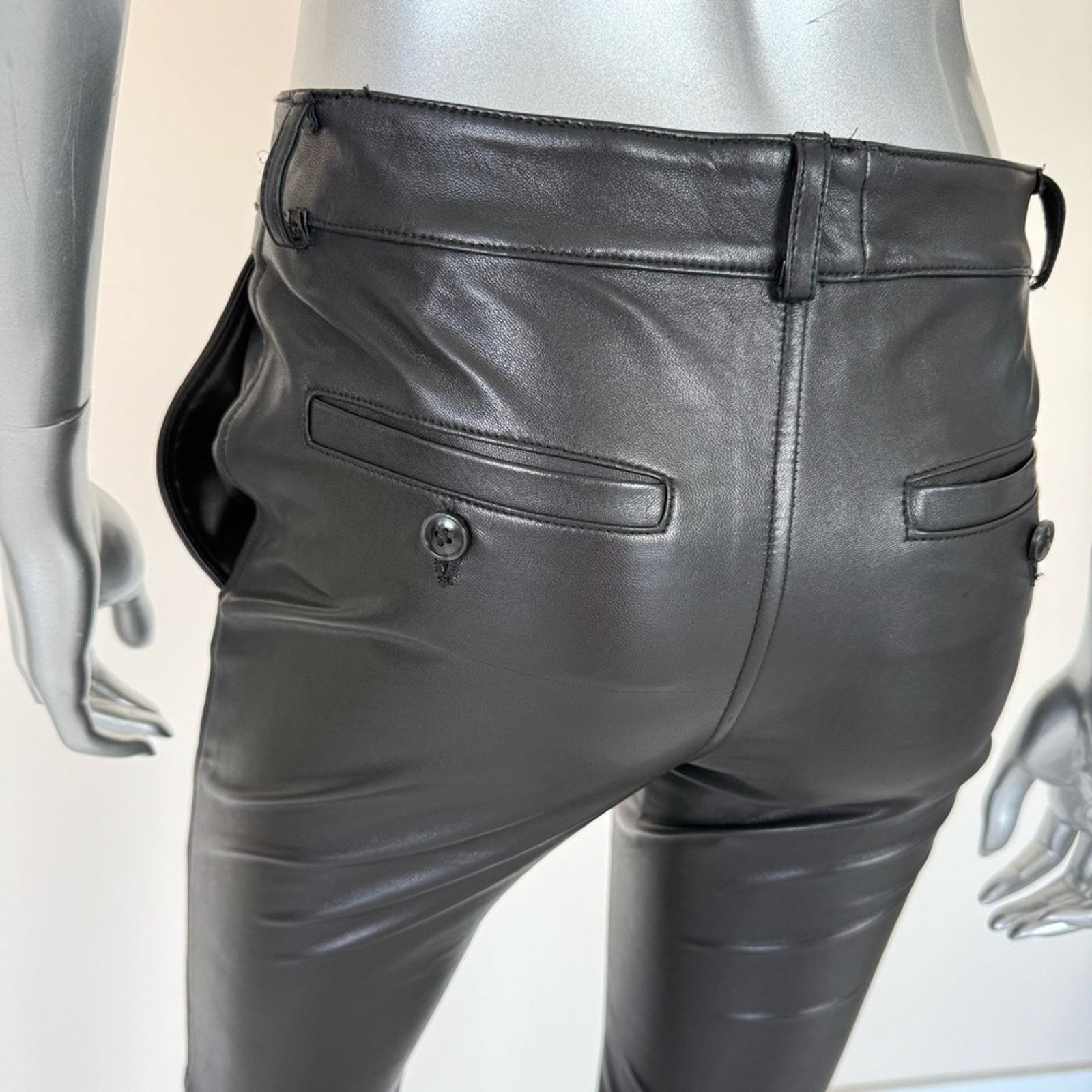 T by Alexander Wang T by Alexander Wang women leather pants size 24 Retail 750$ Size 24" / US 00 / IT 34 - 5 Thumbnail