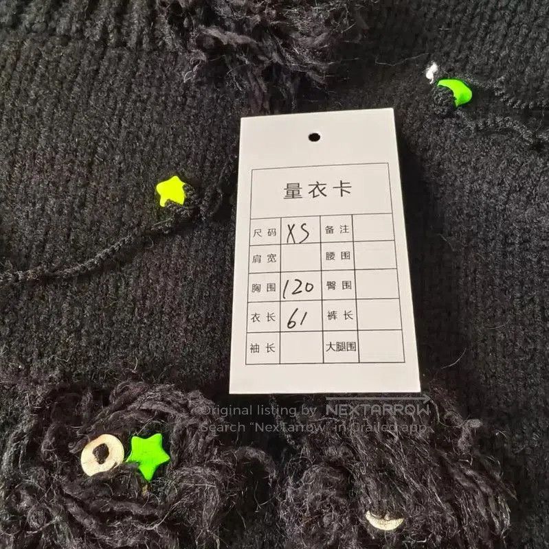 Loewe Loewe Black Wool Knit Sweater for Women . Size XS / US 0-2 / IT 36-38 - 6 Thumbnail