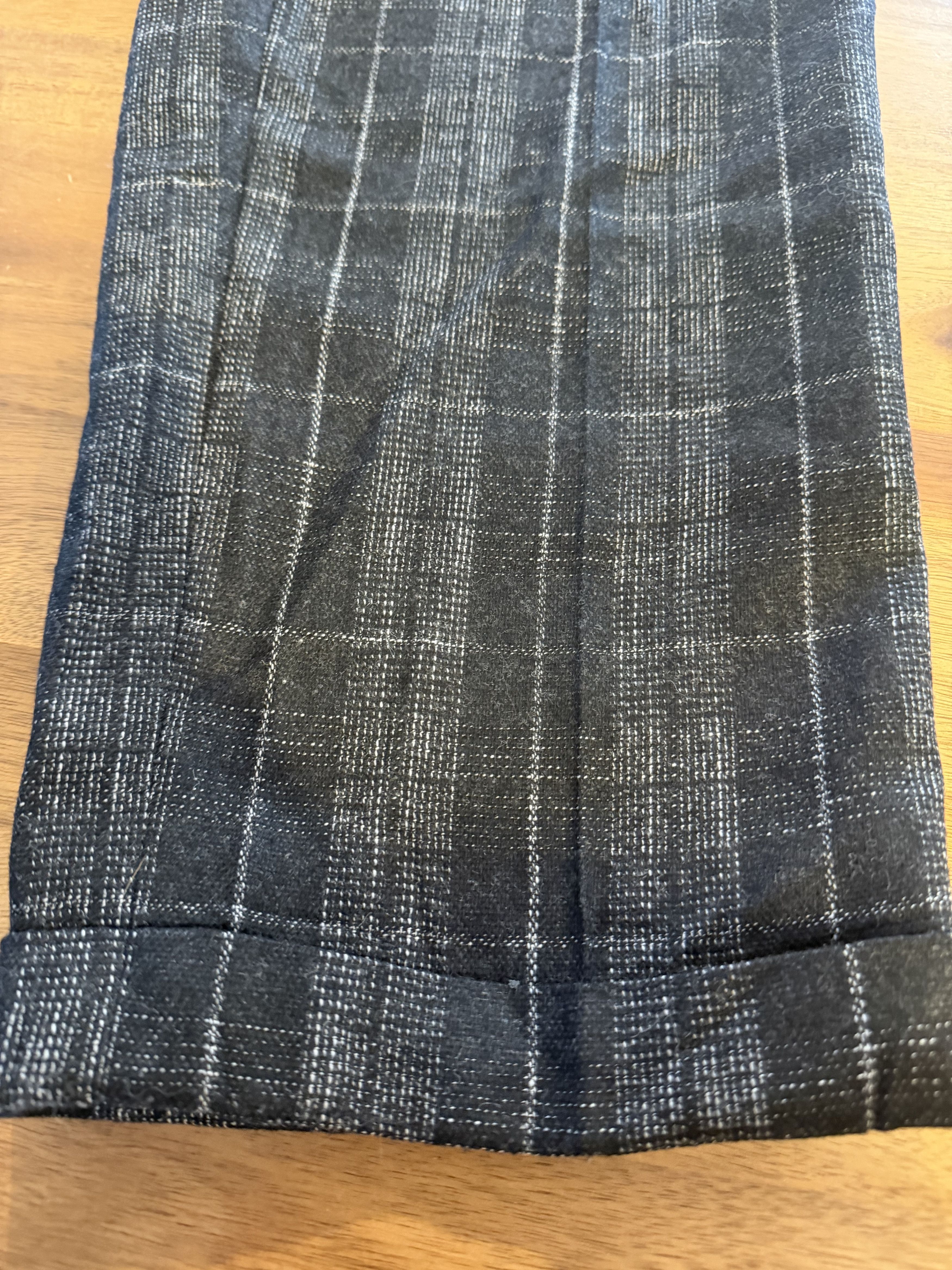 Allsaints AllSaints Harvey Trouser — Charcoal Windowpane Size US 36 / EU 52 - 7 Thumbnail