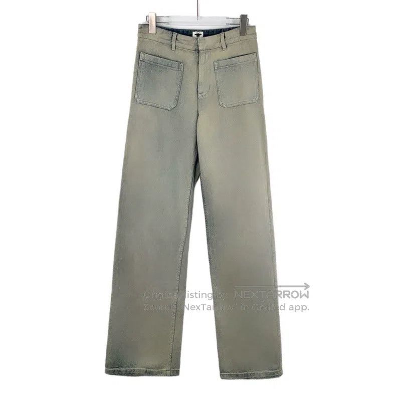 Dior Dior Yellow retro old multi-pocket cotton casual high-wais Size 25" / US 0 / IT 36 - 1 Thumbnail