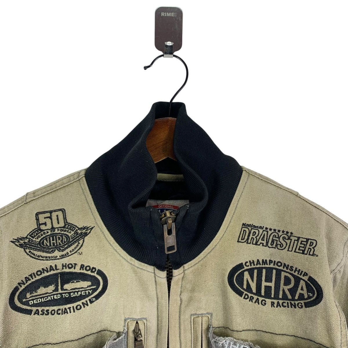 Other VINTAGE NHRA DRAG RACING CHAMPIONSHIP BOMBER JACKET Size US M / EU 48-50 / 2 - 6 Thumbnail