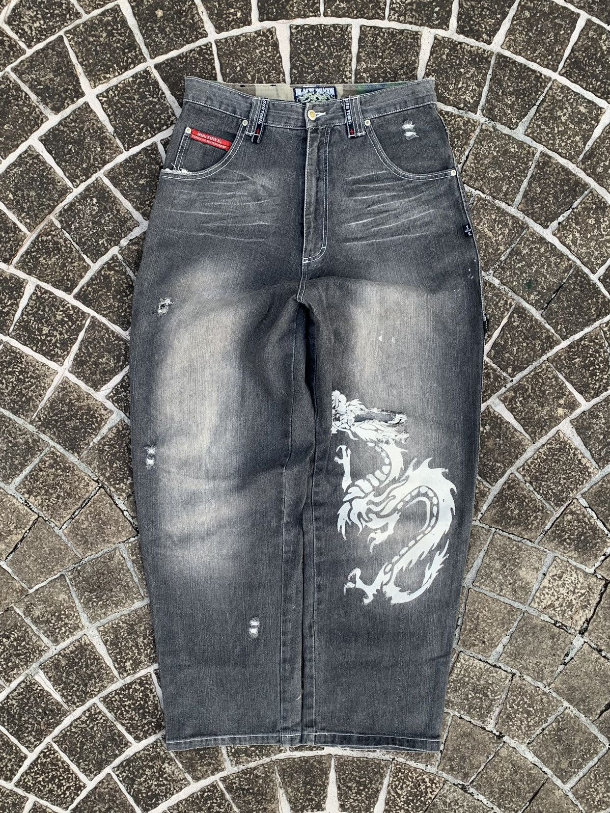 Dogtown × Vintage Dog Town Black Dragon Size US 32 / EU 48 - 7 Thumbnail