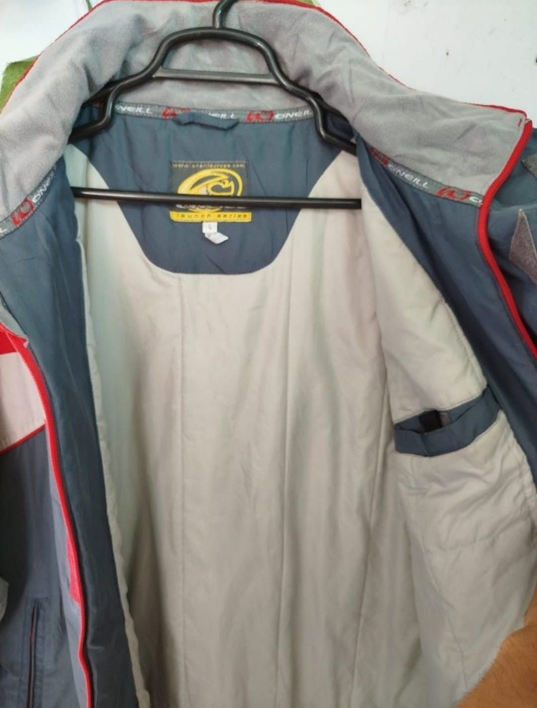 O'Neill O’Neill Jacket Gorpcore Windbreaker Red Grey Size US L / EU 52-54 / 3 - 3 Thumbnail