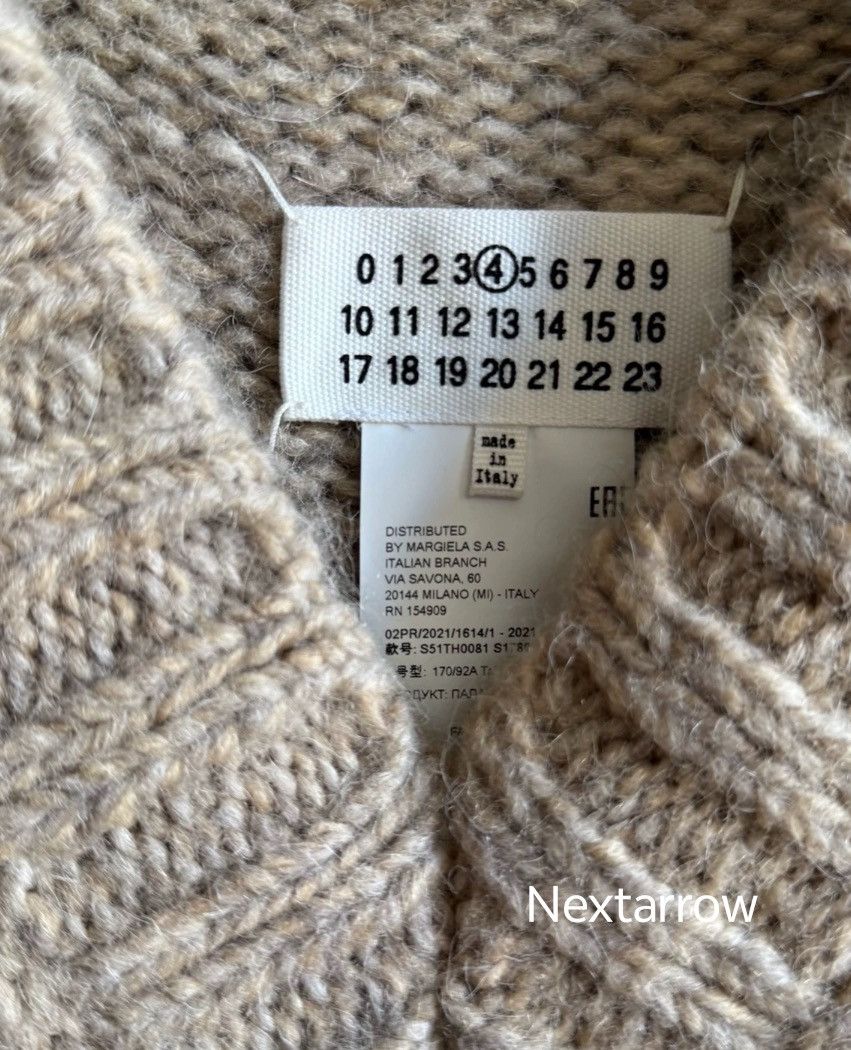 Maison Margiela Maison Margiela Knitted Waistcoat 2021Fw 2412-Nextarrow Size US L / EU 52-54 / 3 - 3 Thumbnail